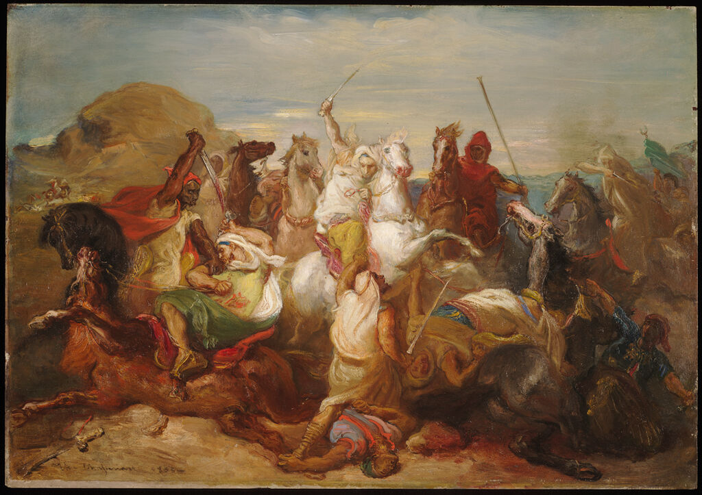 Battle Of Arab Horsemen