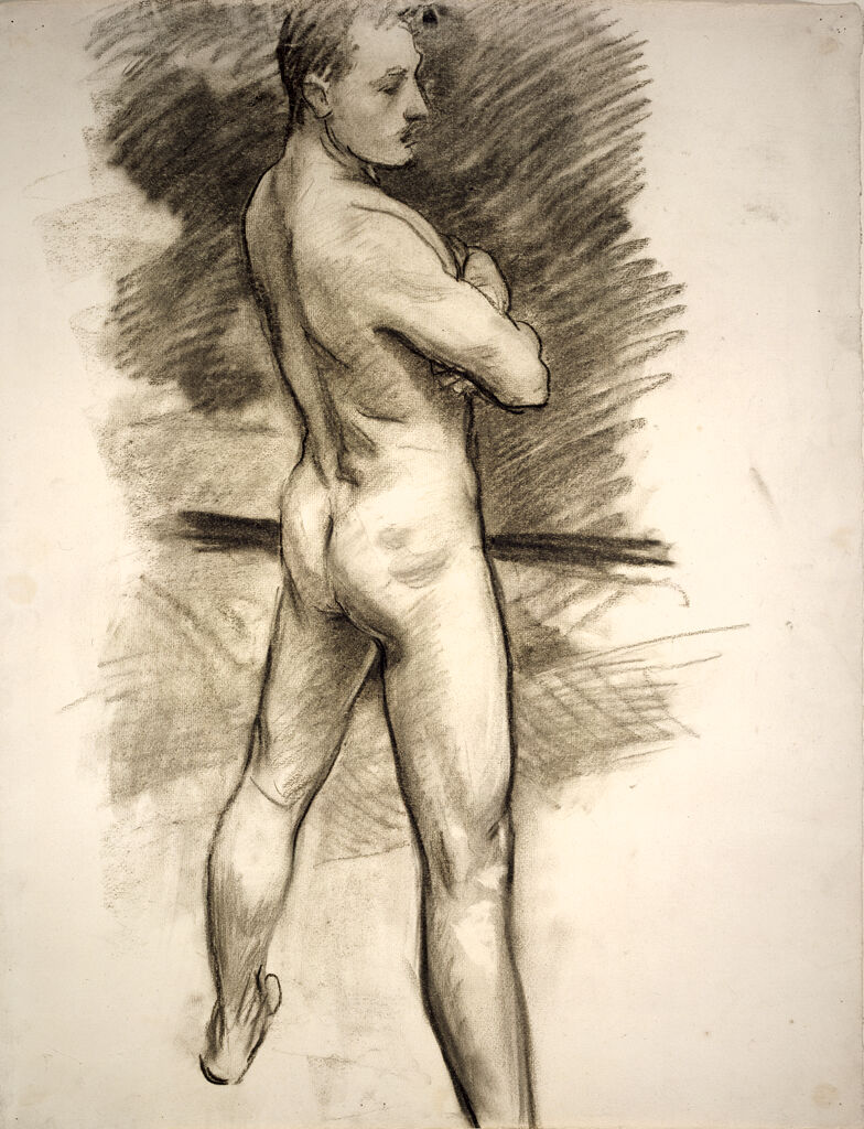 Male Nude Seen From Behind