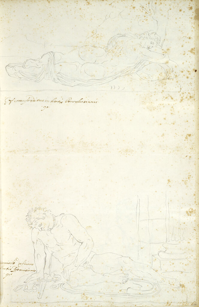 Borghese Hermaphrodite And Ludovisi Dying Gaul