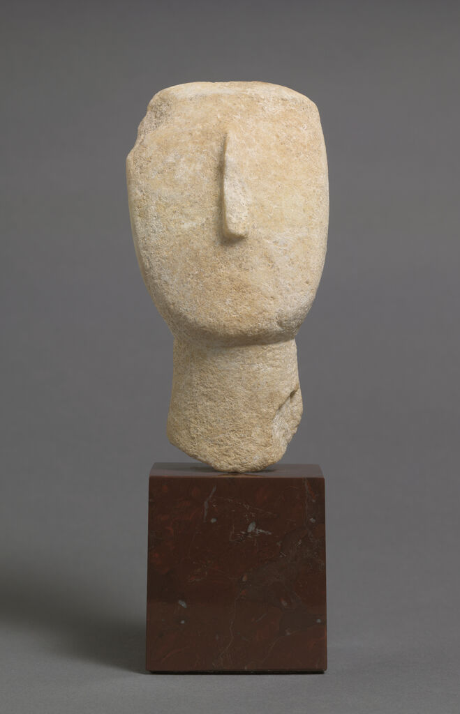 Head Of A Female Figure Of The Spedos Variety
