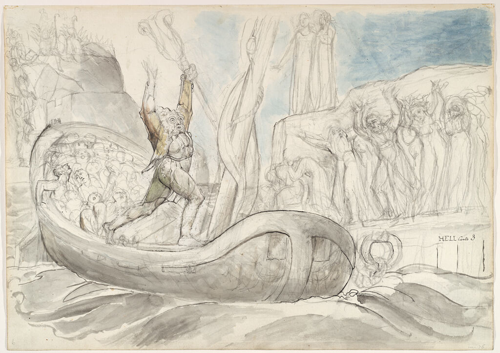 Charon And The Condemned Souls (From Dante's 