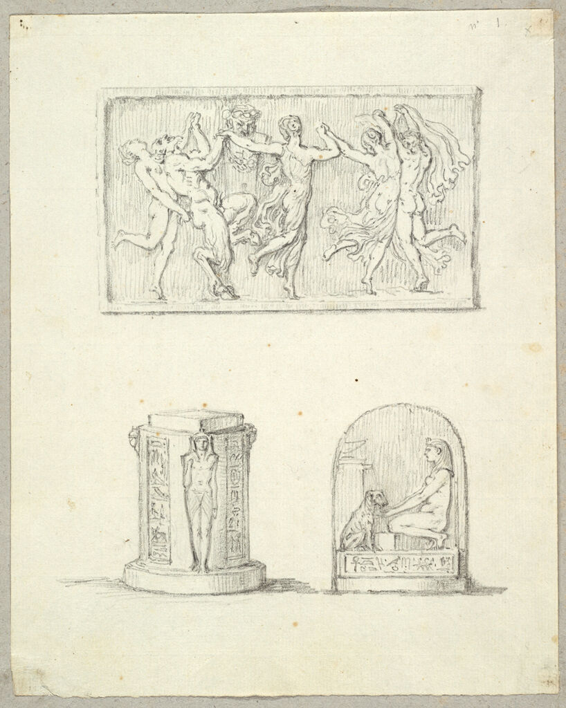 Bacchic Revelry (Relief Of Satyrs And Maenads); 