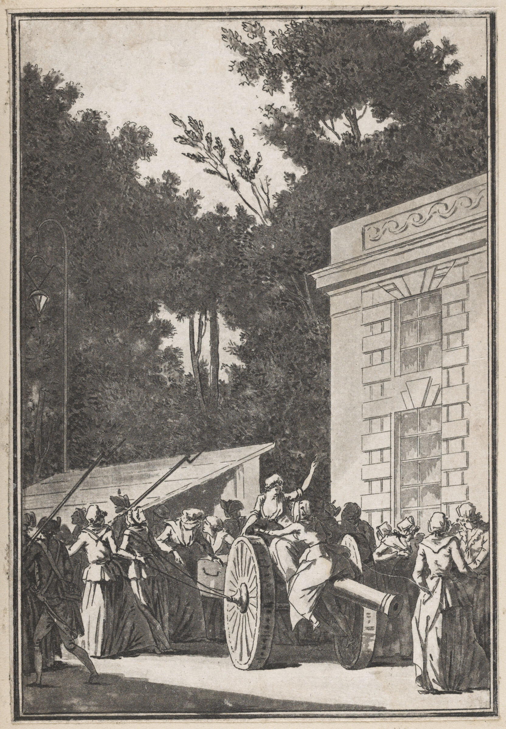 Parisian Women March On Versailles (5 October 1789)