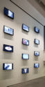 An audiovisual presentation using twelve monitors.