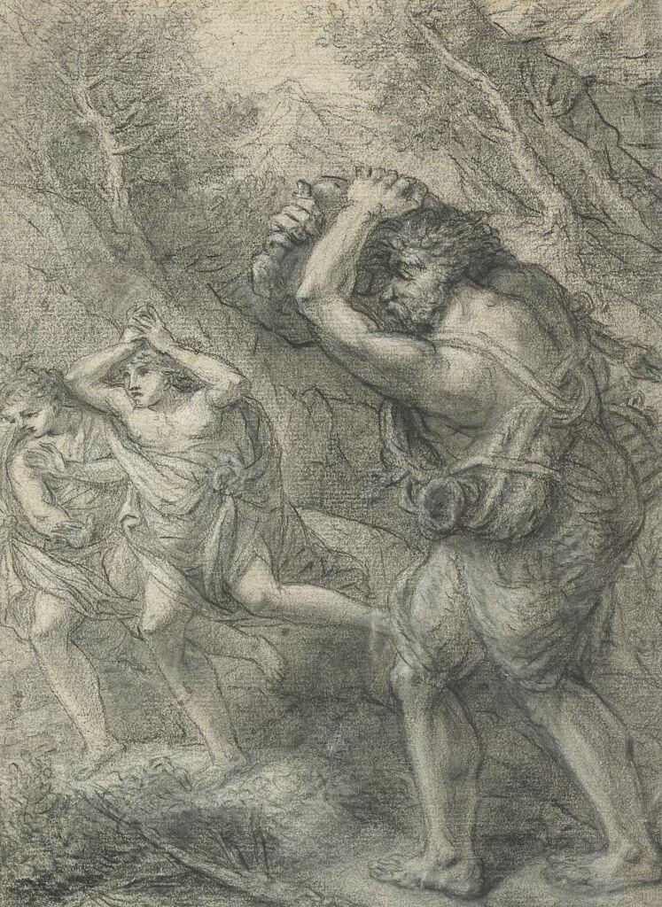 Acis And Galatea With Polyphemus