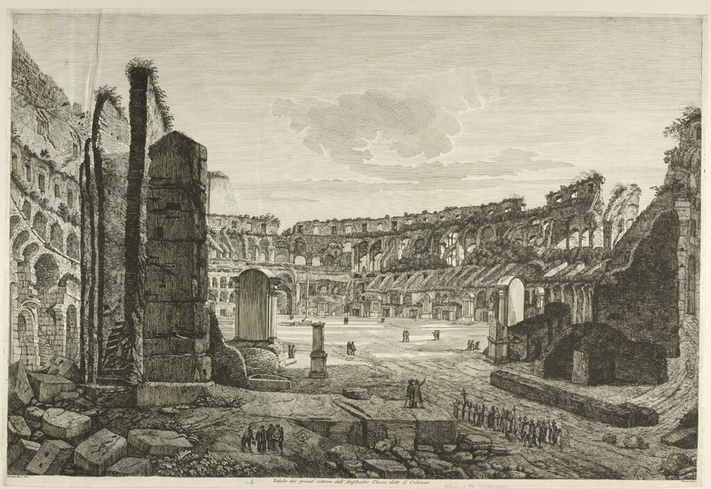 Interior Of The Colosseum