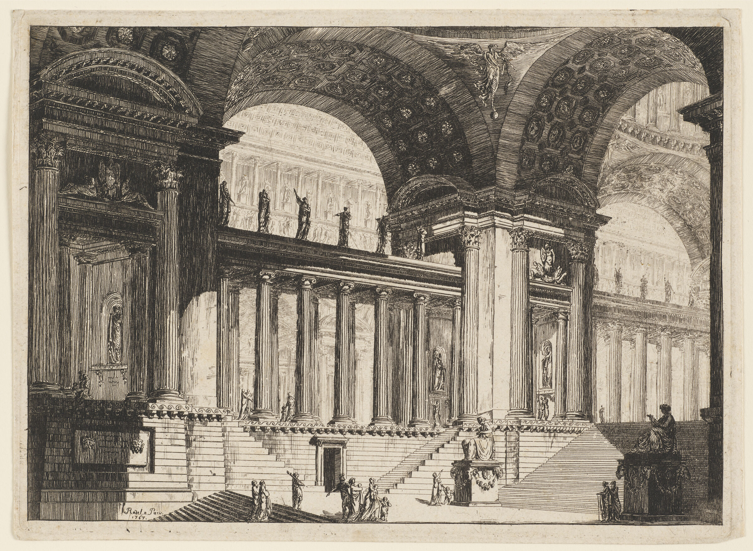 Interior Of A Palace Or Temple