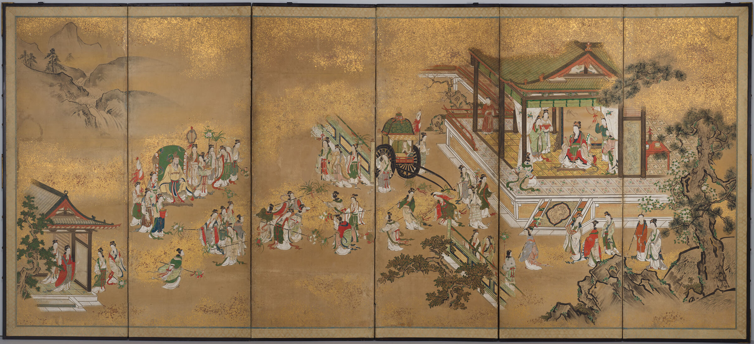 Illustrated Mirror Of Emperors And Song Of Everlasting Sorrow (Right)