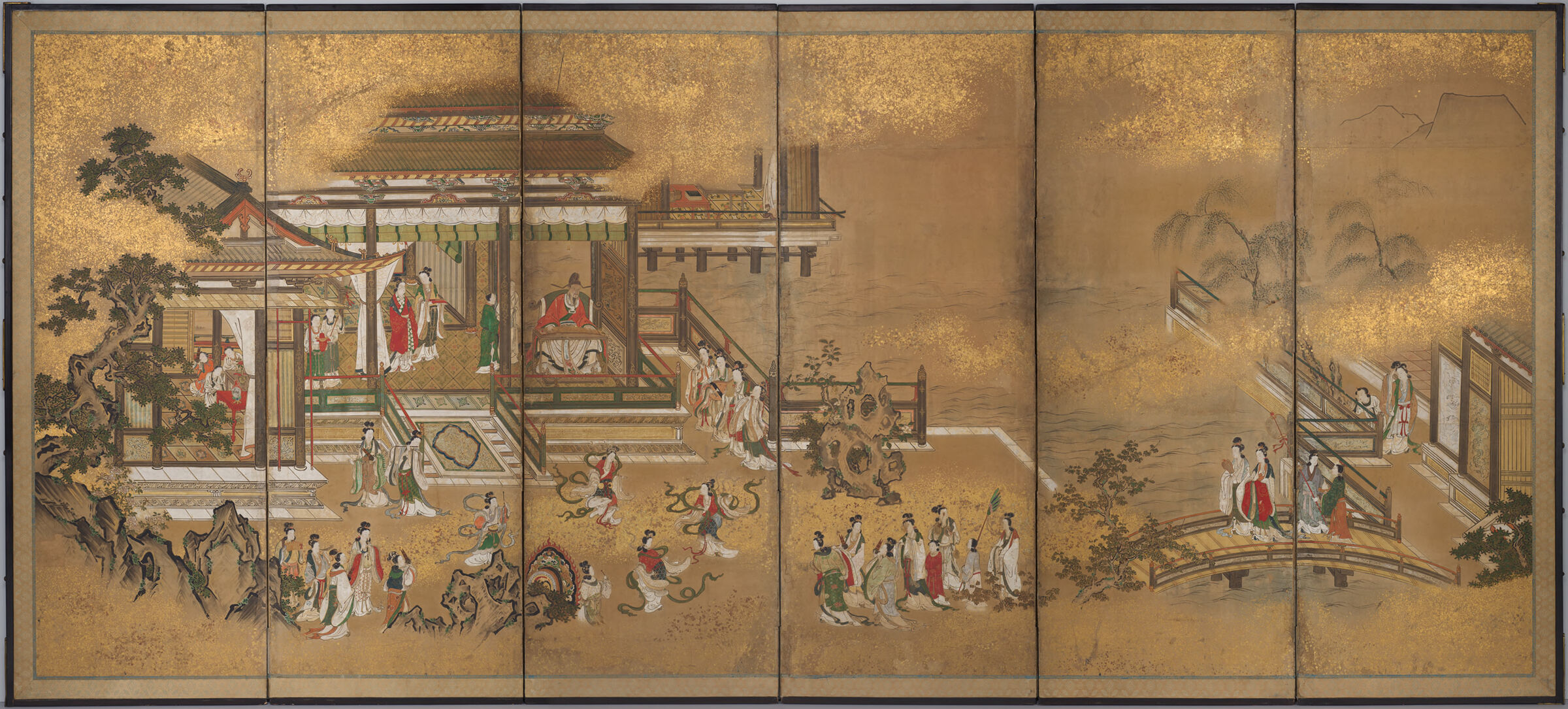 Illustrated Mirror Of Emperors And Song Of Everlasting Sorrow (Left)