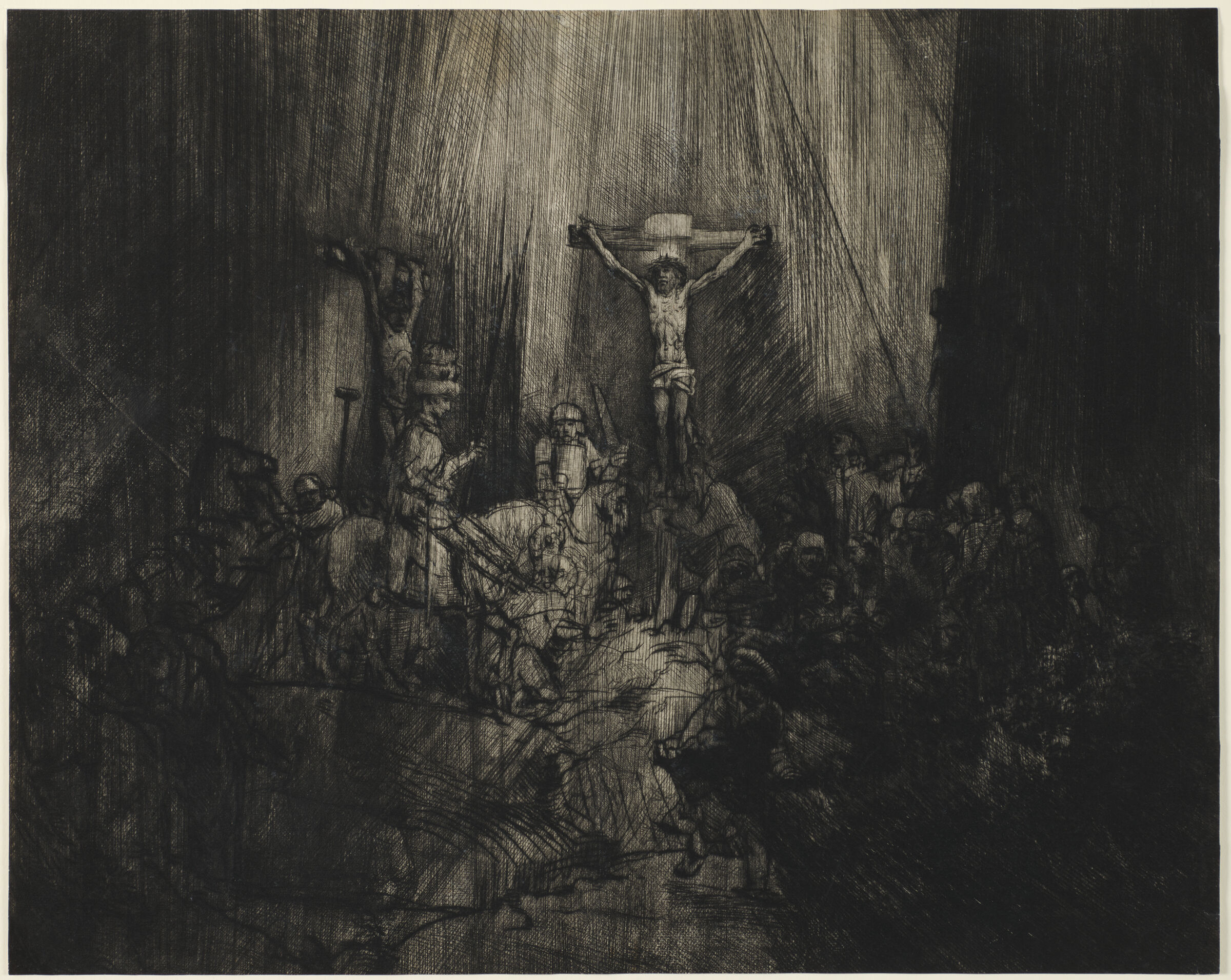 Christ Crucified Between The Two Thieves