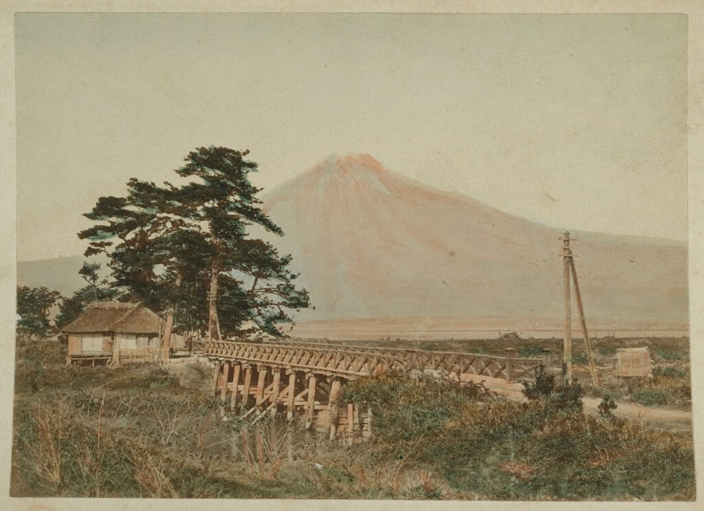Untitled (Kawaibashi Bridge With Mt. Fuji)