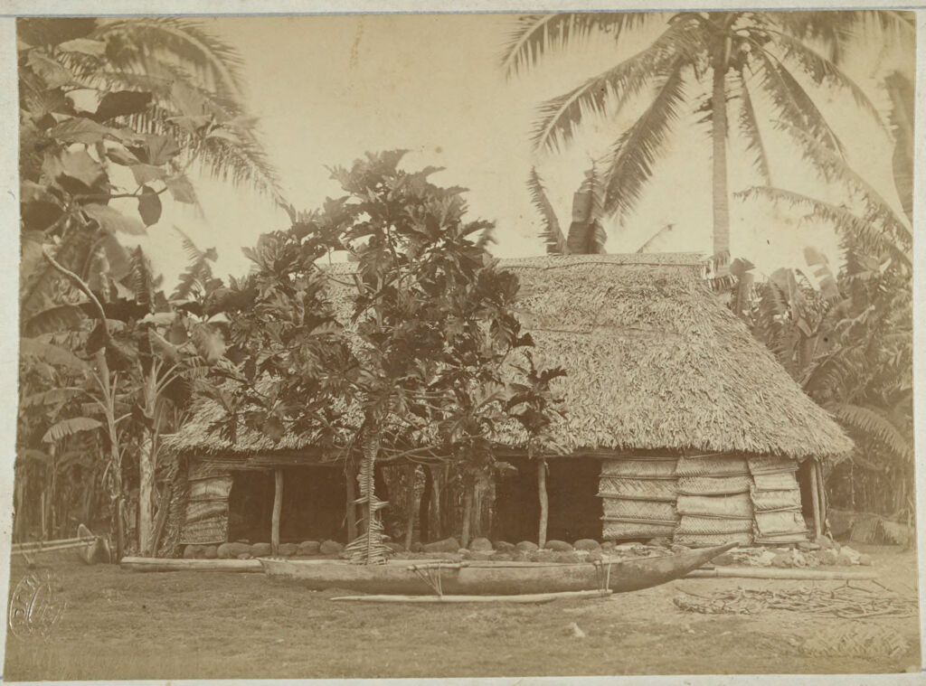 Untitled (Native Hut, Apia, Samoa)