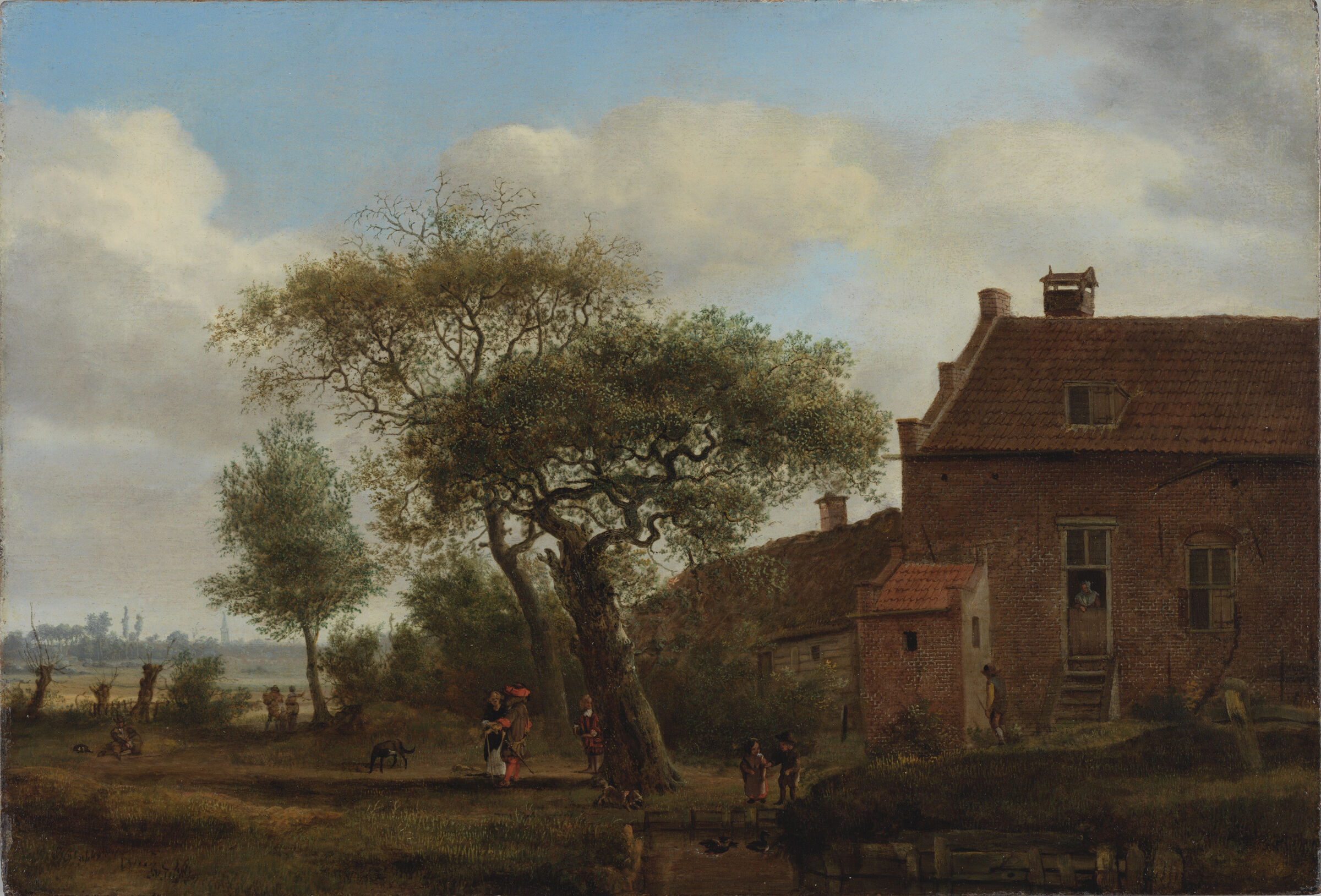 Landscape With Farmhouse