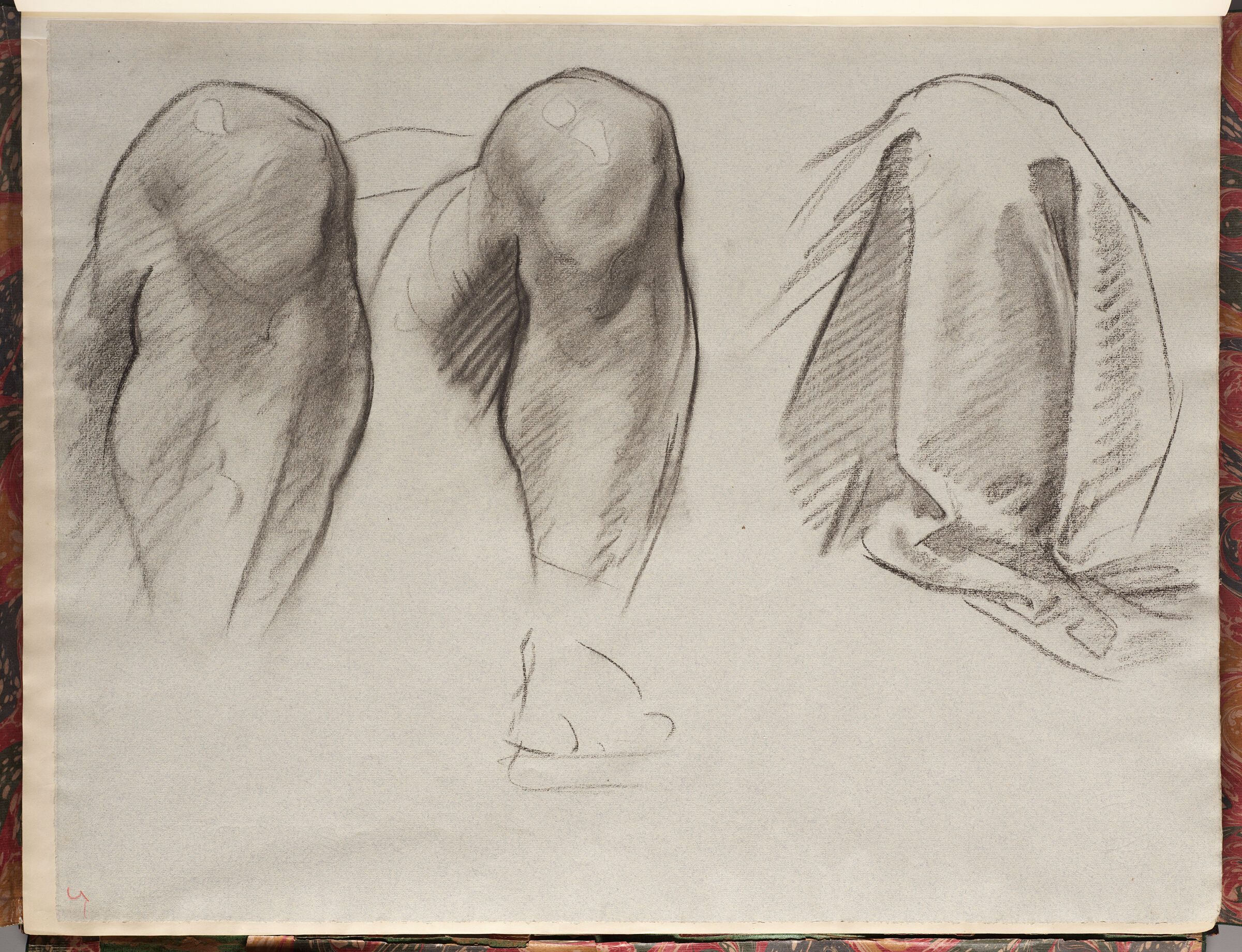 Three Studies Of Knees For The Law, 