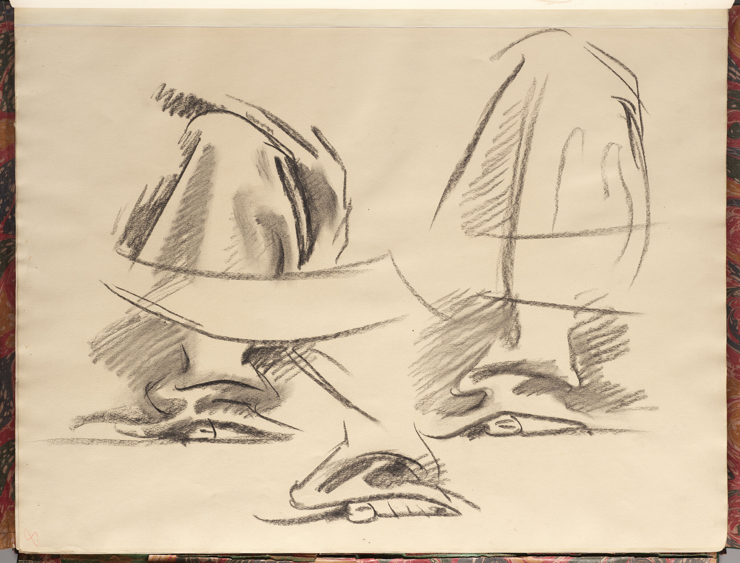 Study Of Draped Knees For The Law, 