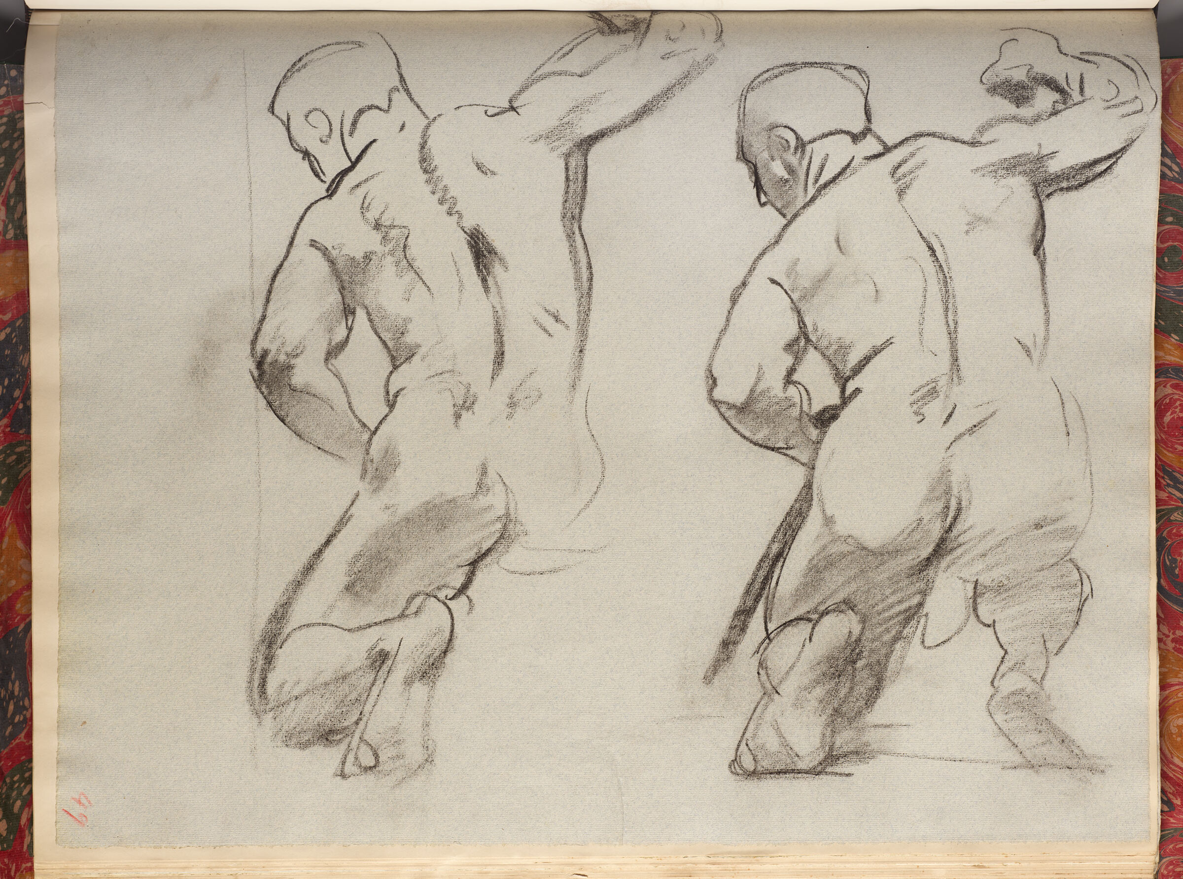 Studies For Second Angel From Left, 