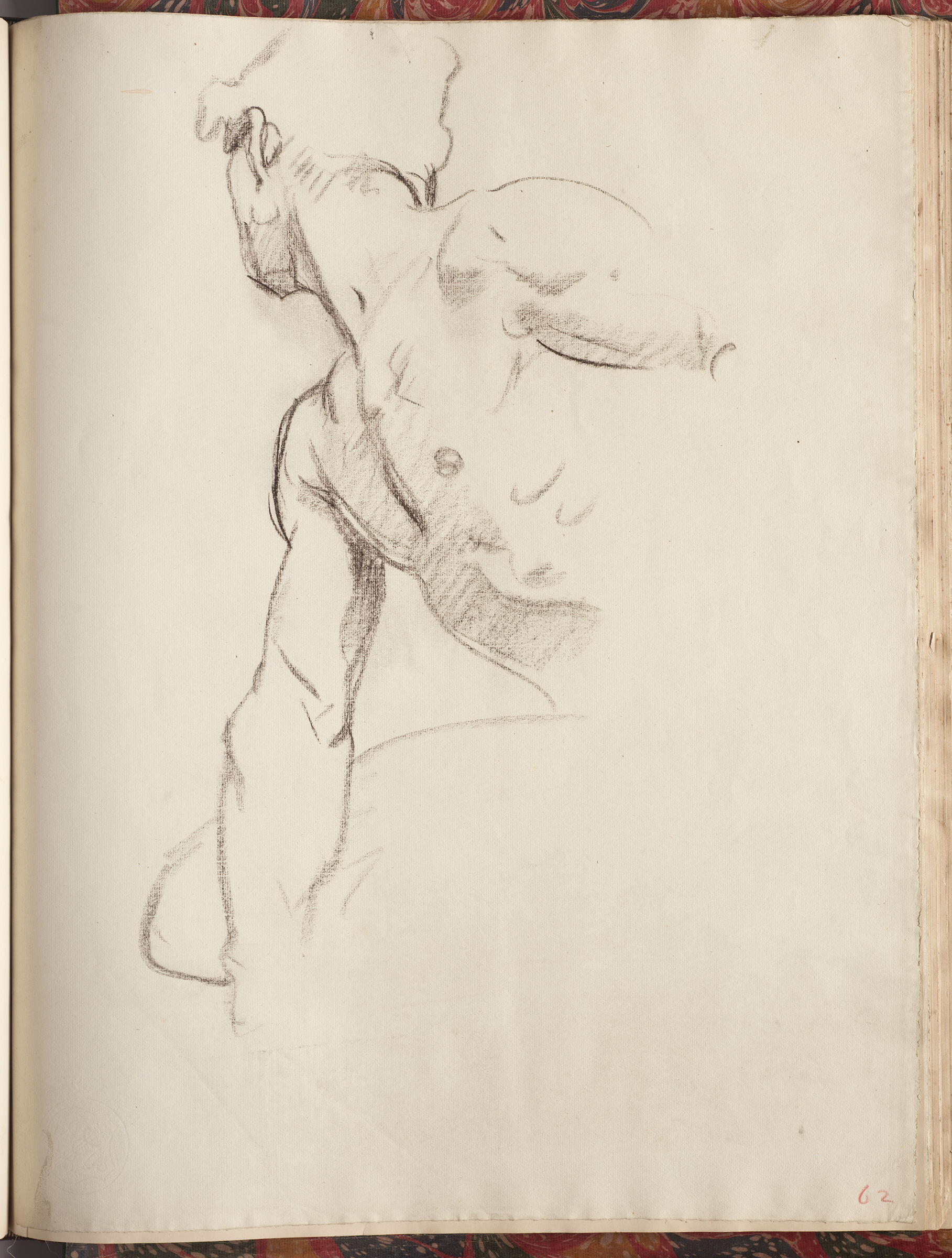 Study For Angel At Far Left, 