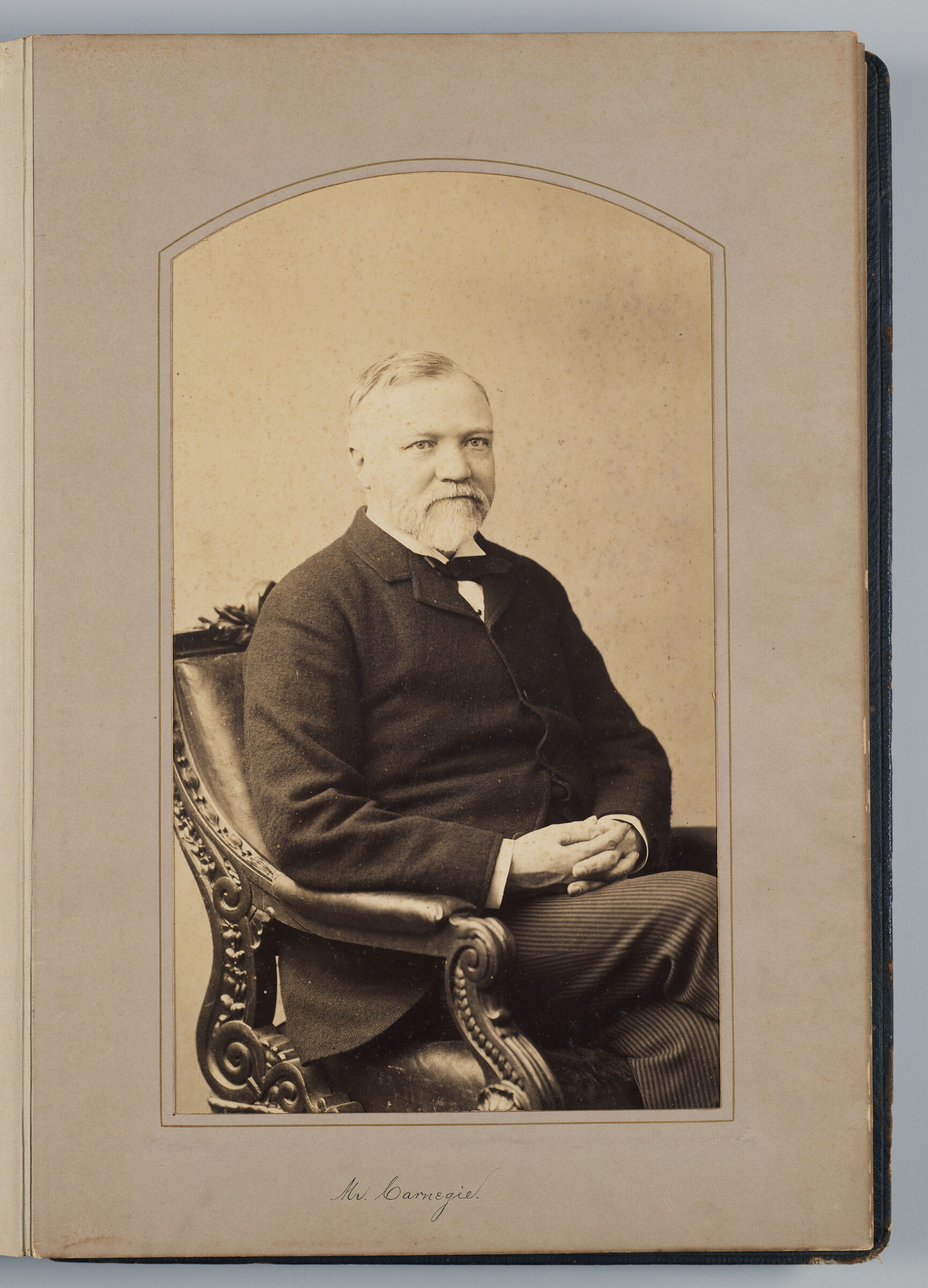 Andrew Carnegie (U.s. Delegate)