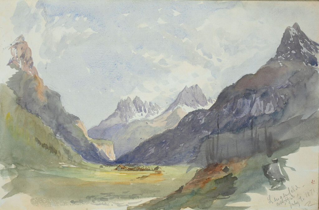 Mountain Landscape, Längenfeld, Oetzthal