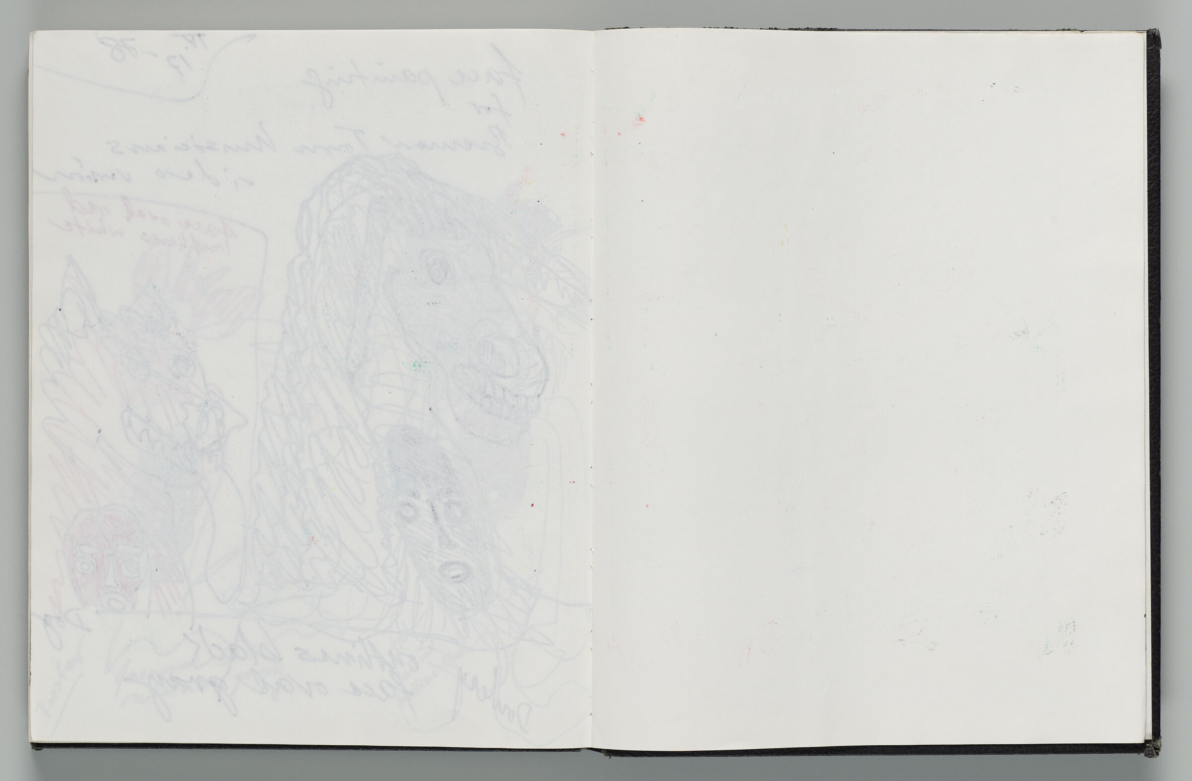 Untitled (Blank, Left Page); Untitled (Blank, Right Page)