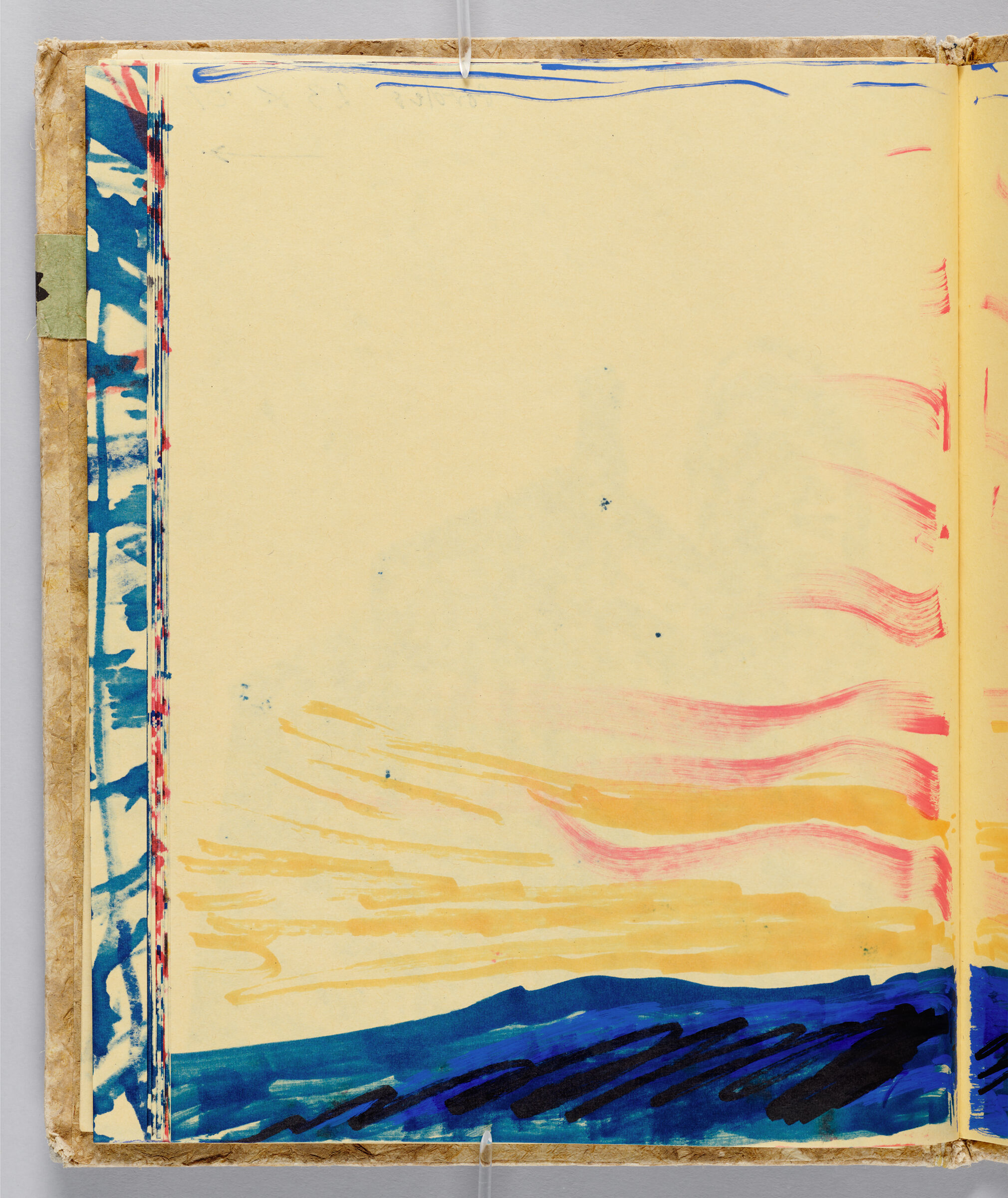 Untitled (Land- And Skyscape, Two-Page Spread)
