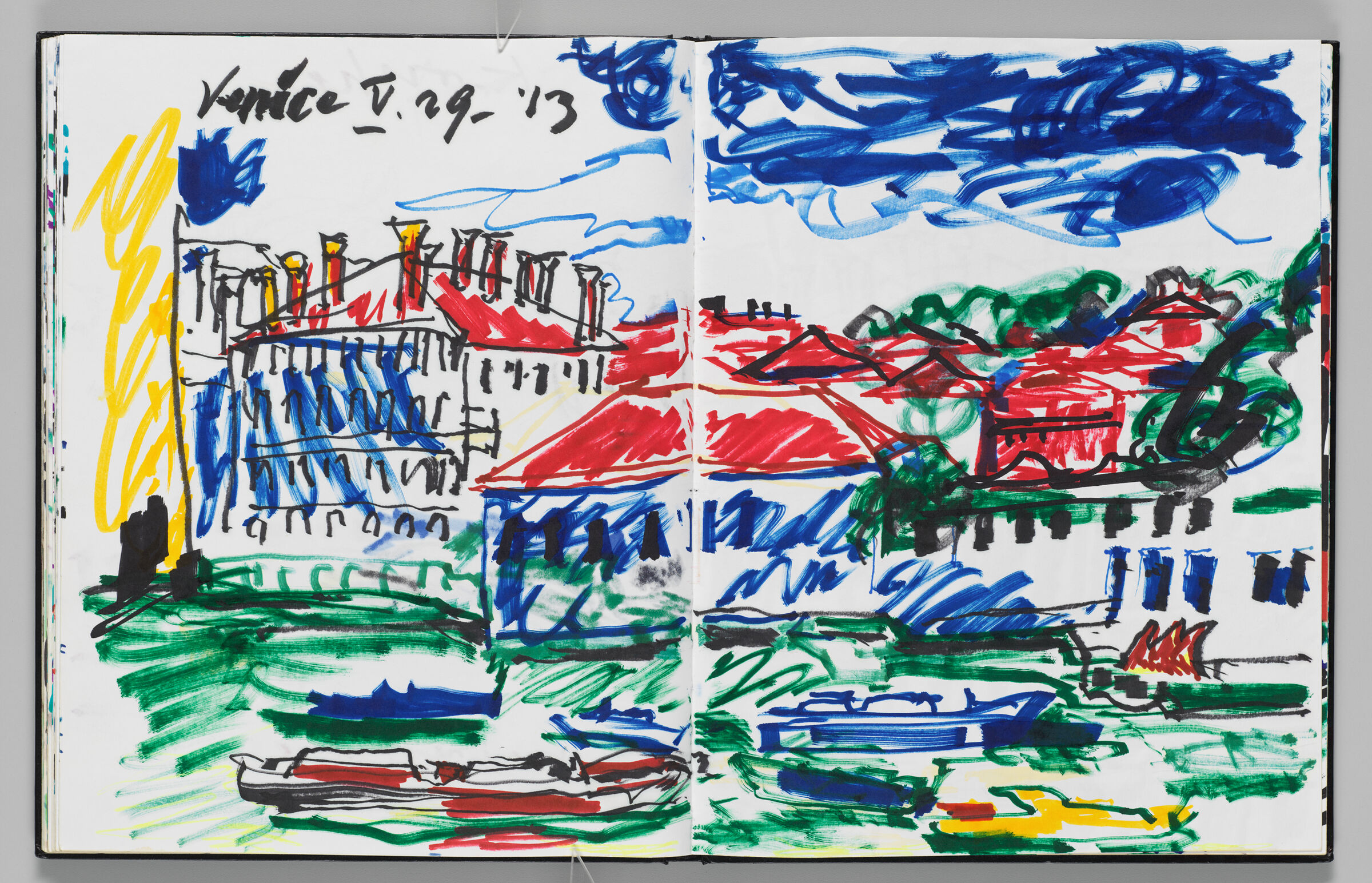 Untitled (Venice, Two-Page Spread)