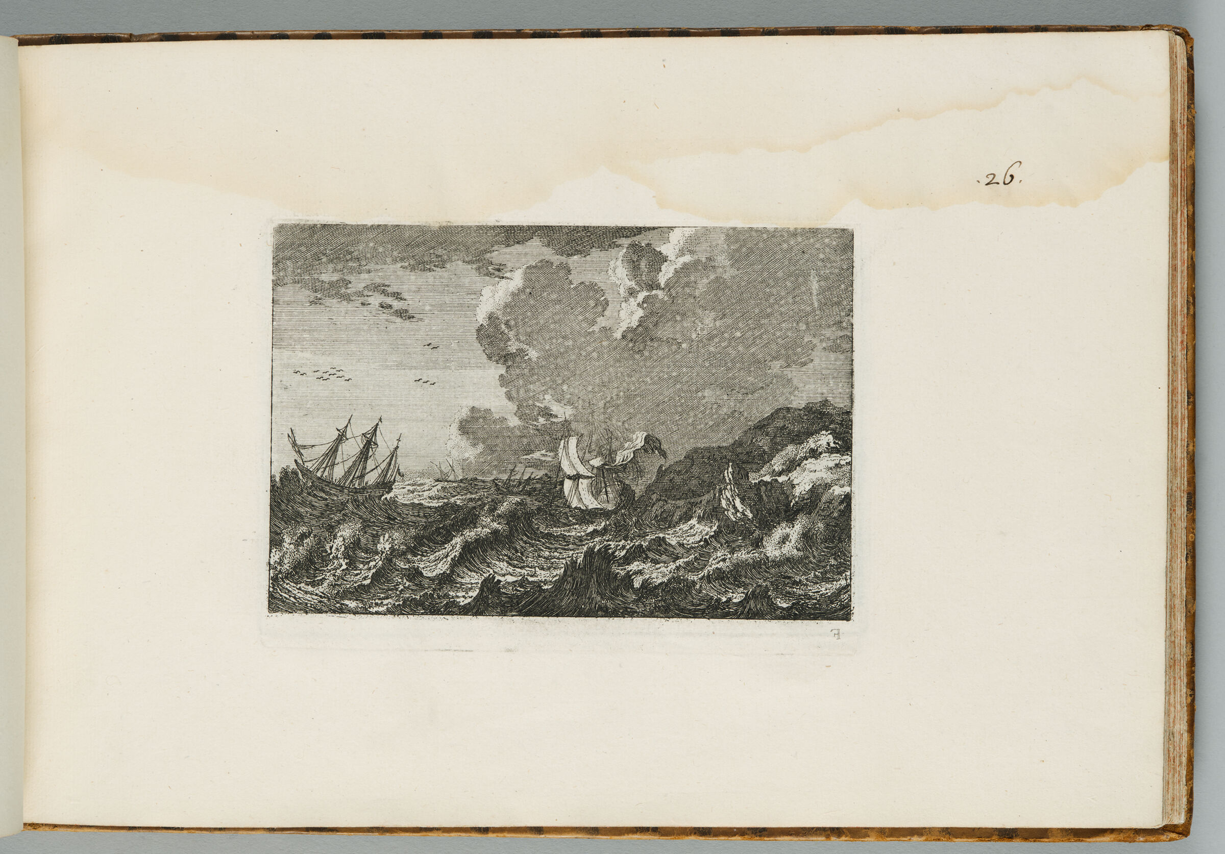 Storm At Sea, A Shipwreck On A Rocky Shore