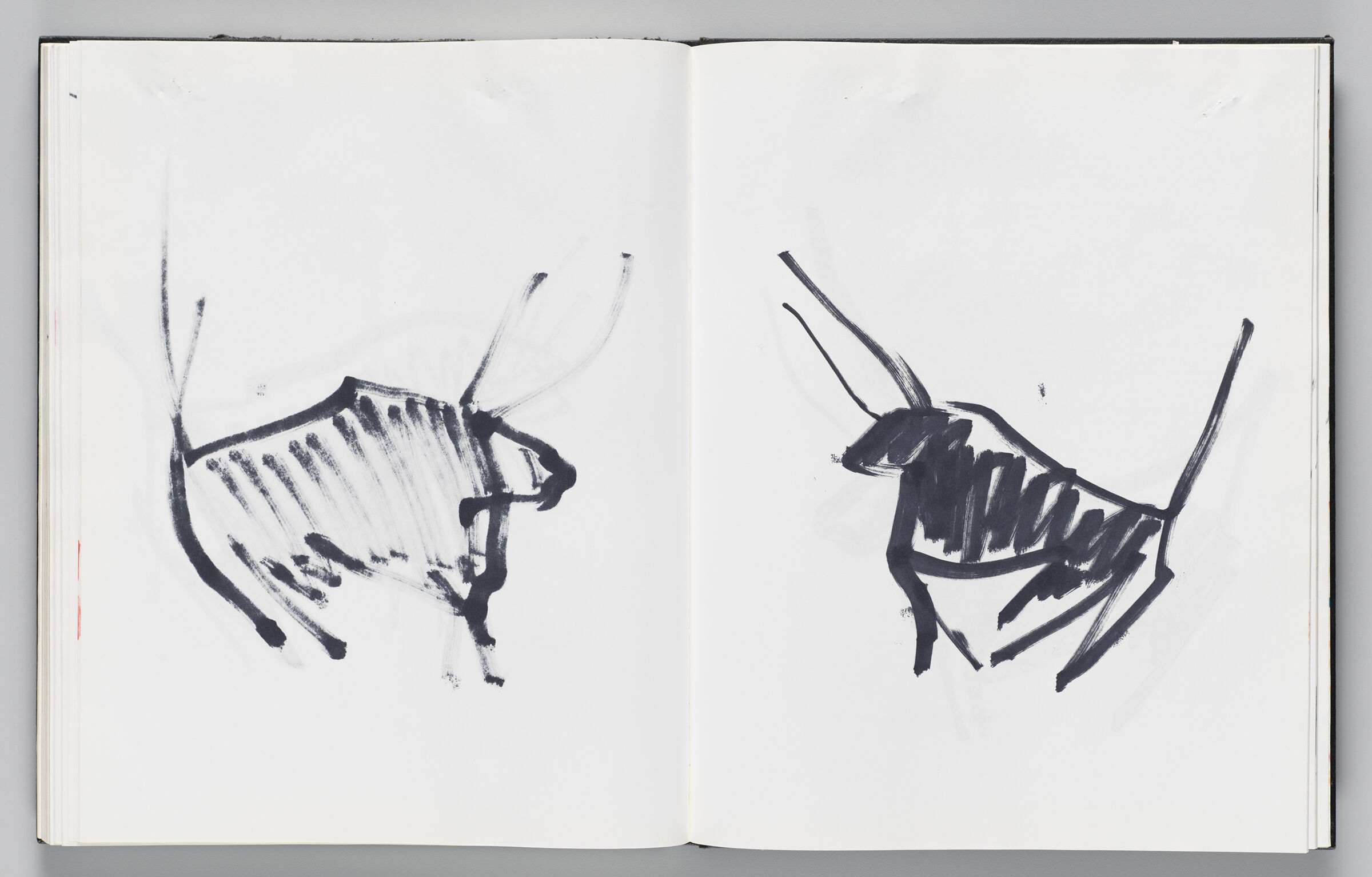Untitled (, Left Page); Untitled (, Right Page)