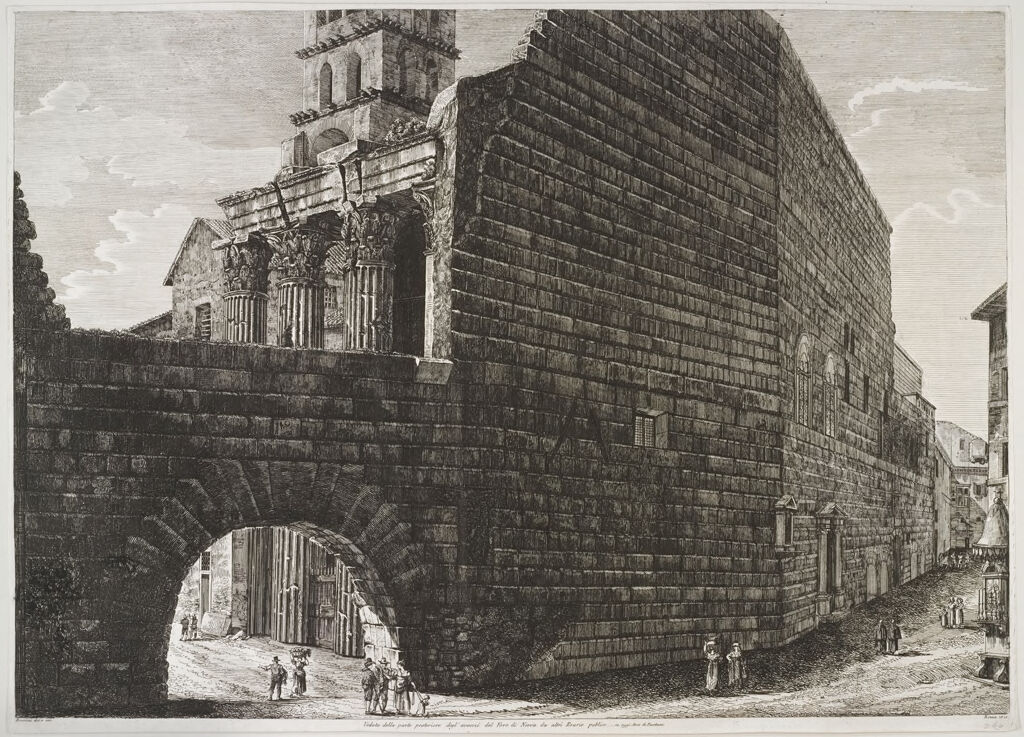 Temple Of Mars And Wall Of The Forum Of Augustus