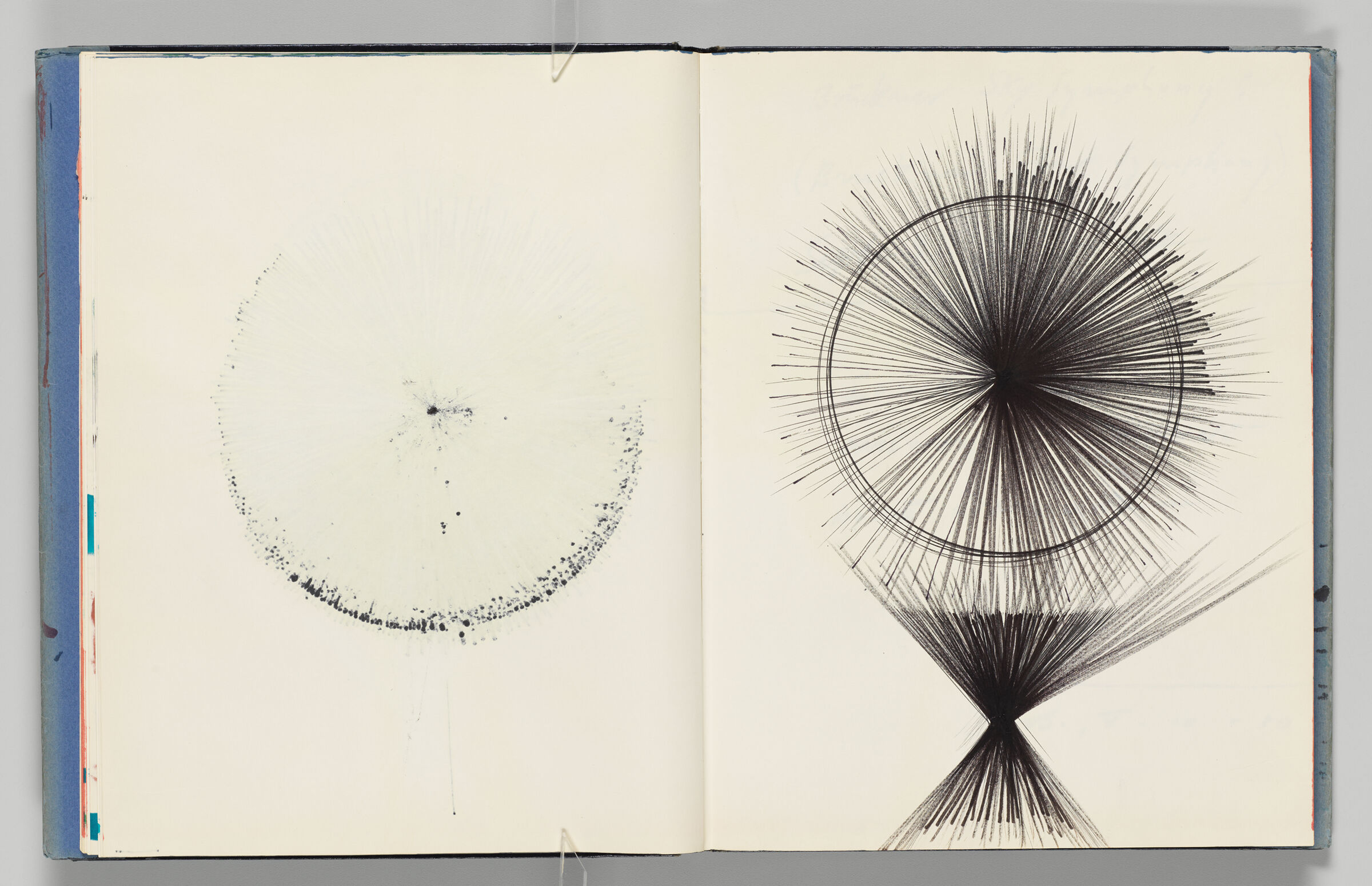 Untitled (Blank, Left Page); Untitled (Multiple Views Of 