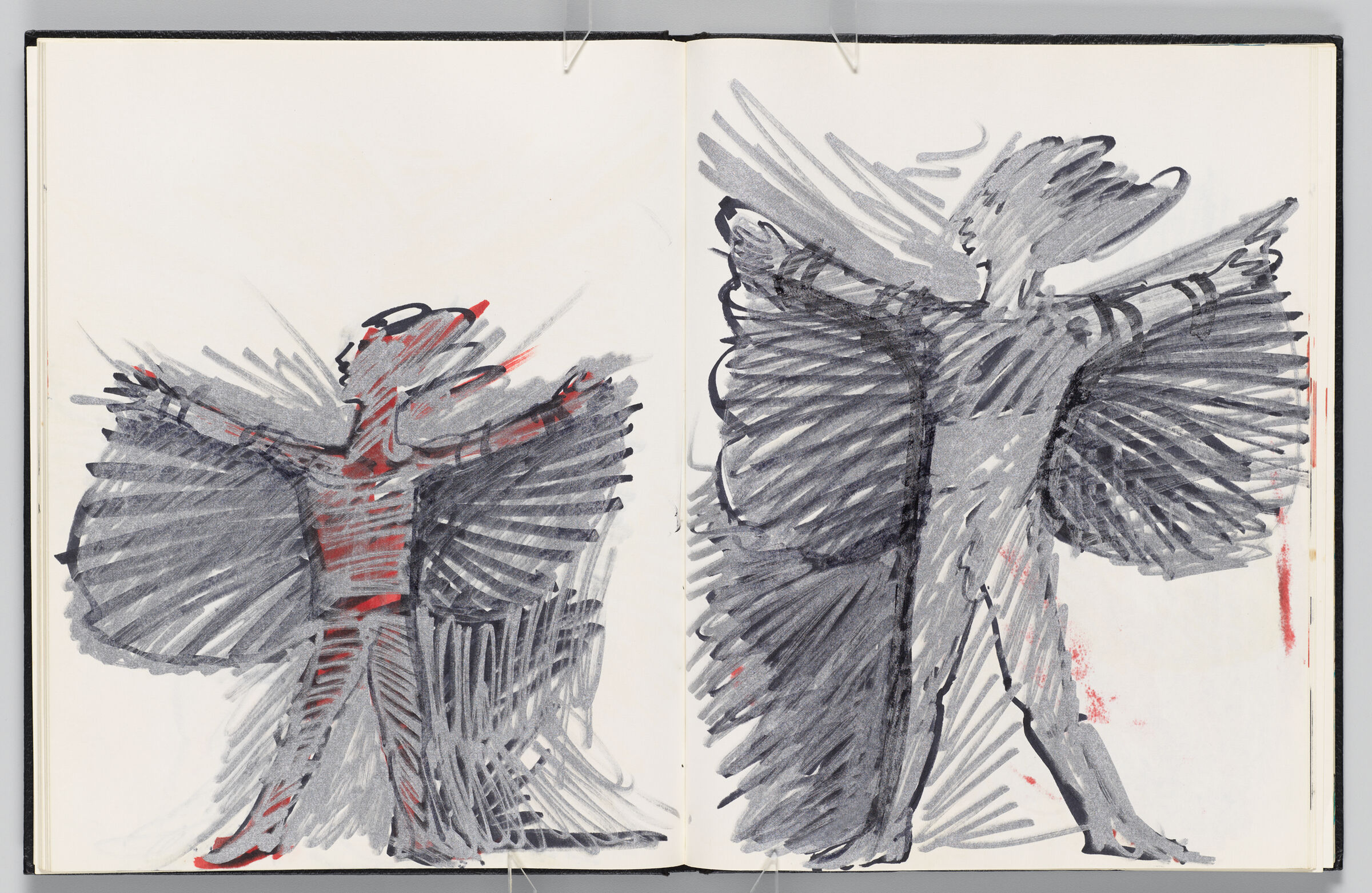Untitled (Icarus Costume, Left Page); Untitled (Icarus Costume, Right Page)