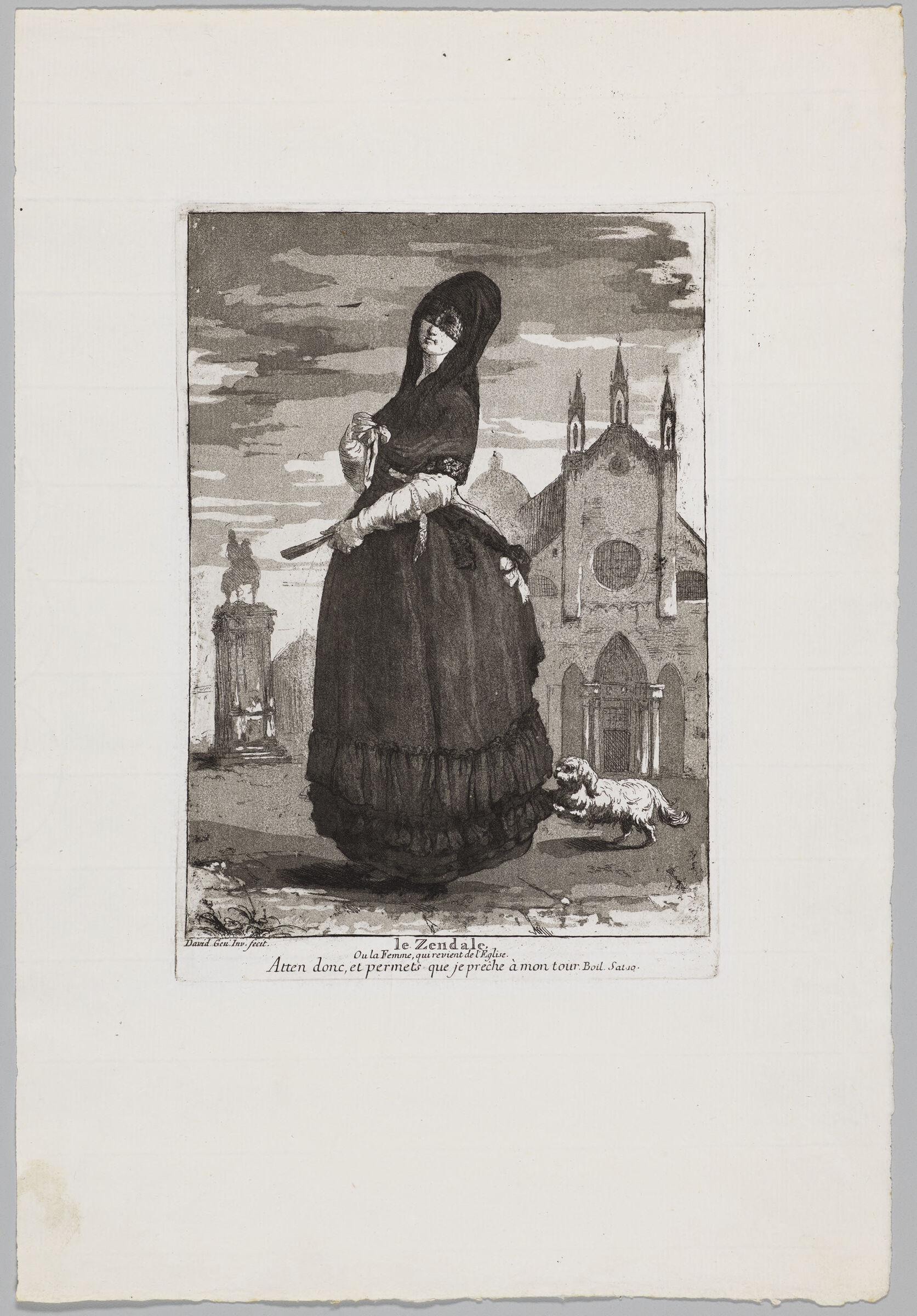 The Zendale, Or The Woman Returning From Church