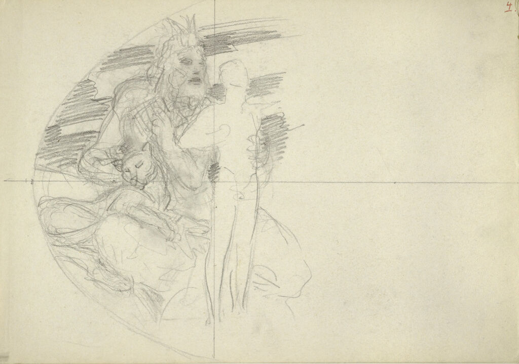 Study For Left Side Of 