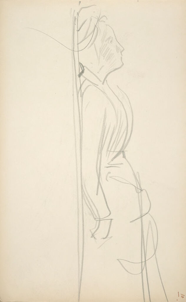Standing Female Figure (Polly Barnard?)