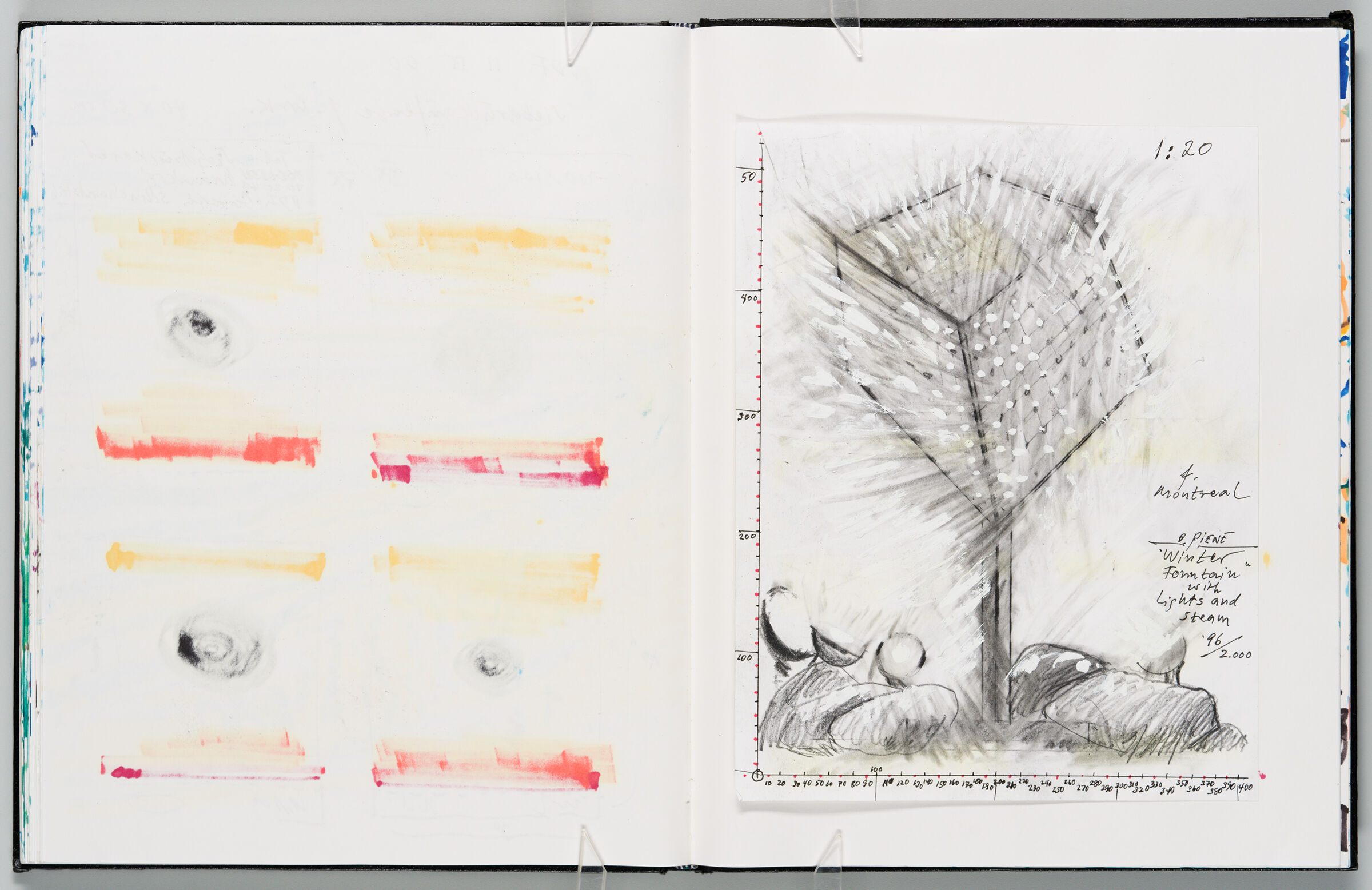 Untitled (Bleed-Through From Previous Page, Left Page); Untitled (