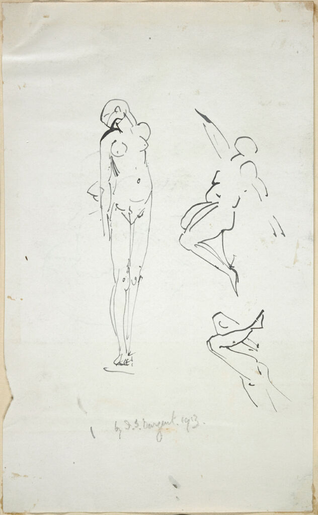 Sketches Of A Female Figure