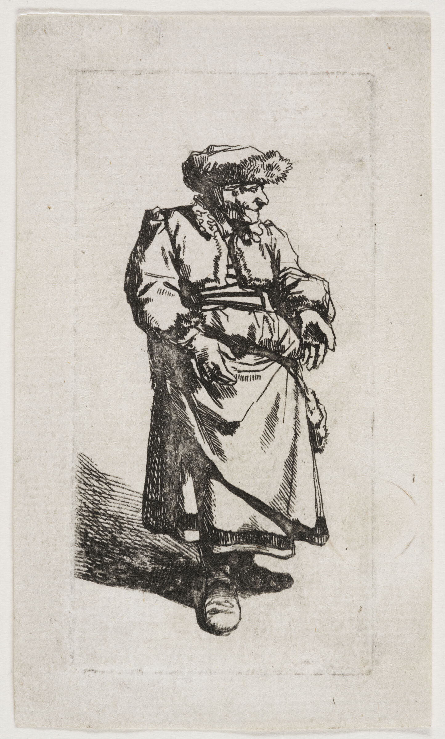 Old Woman Standing
