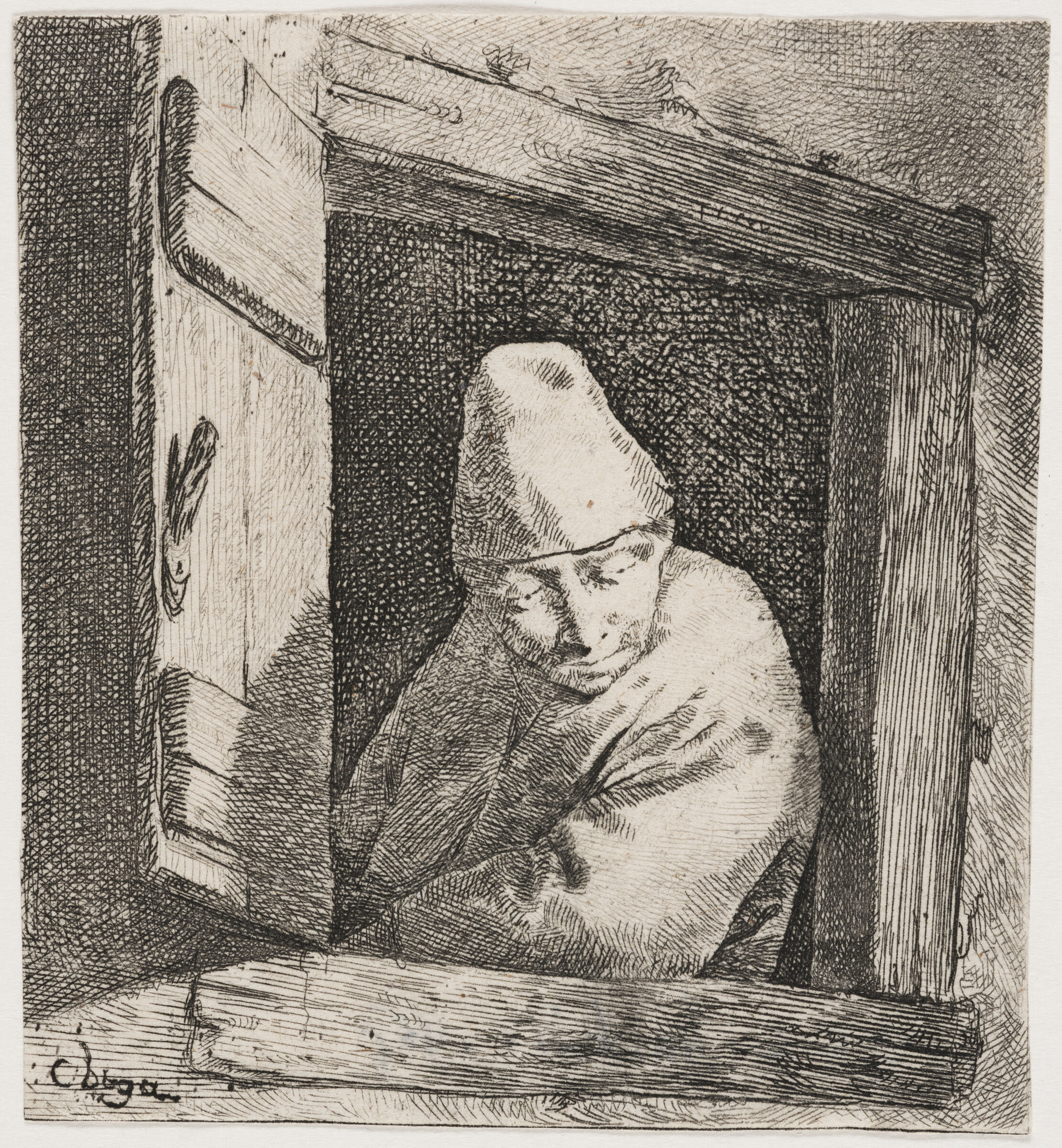 The Peasant At A Window