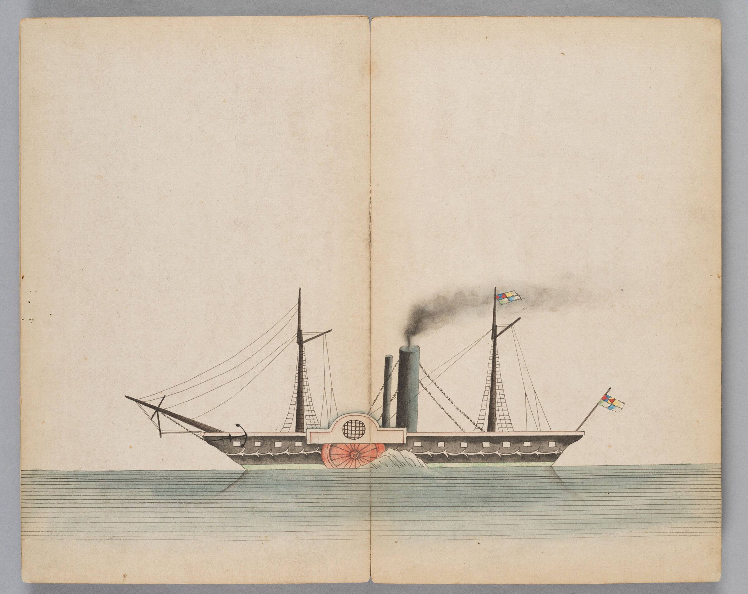 Leaf From An Album: England And China