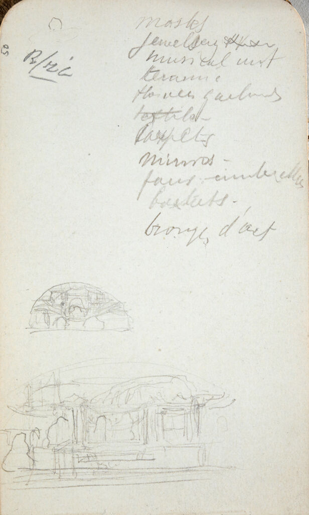 Sketches And Inscription (