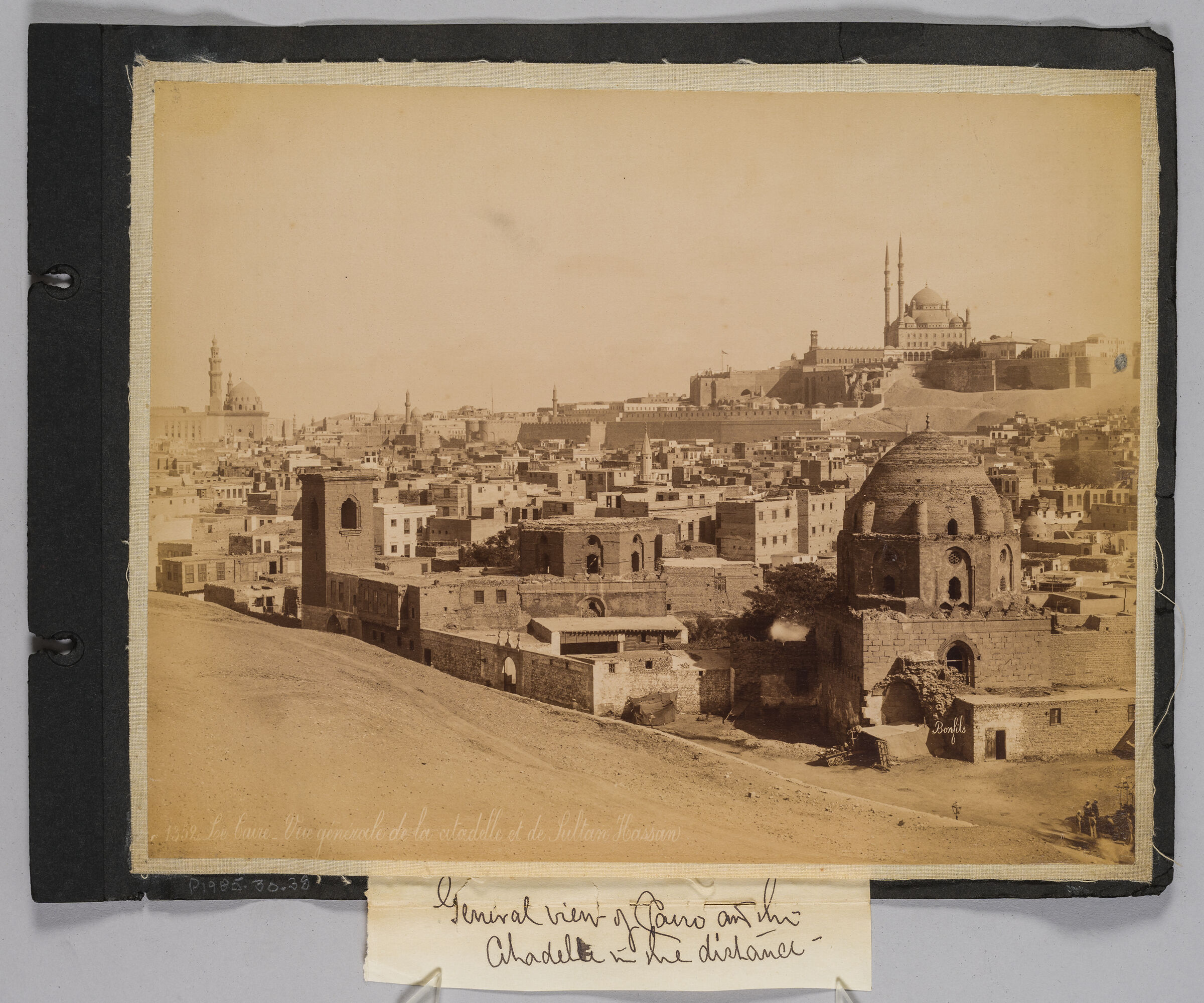 View Of Cairo And The Citadel Of Sultan Hassam