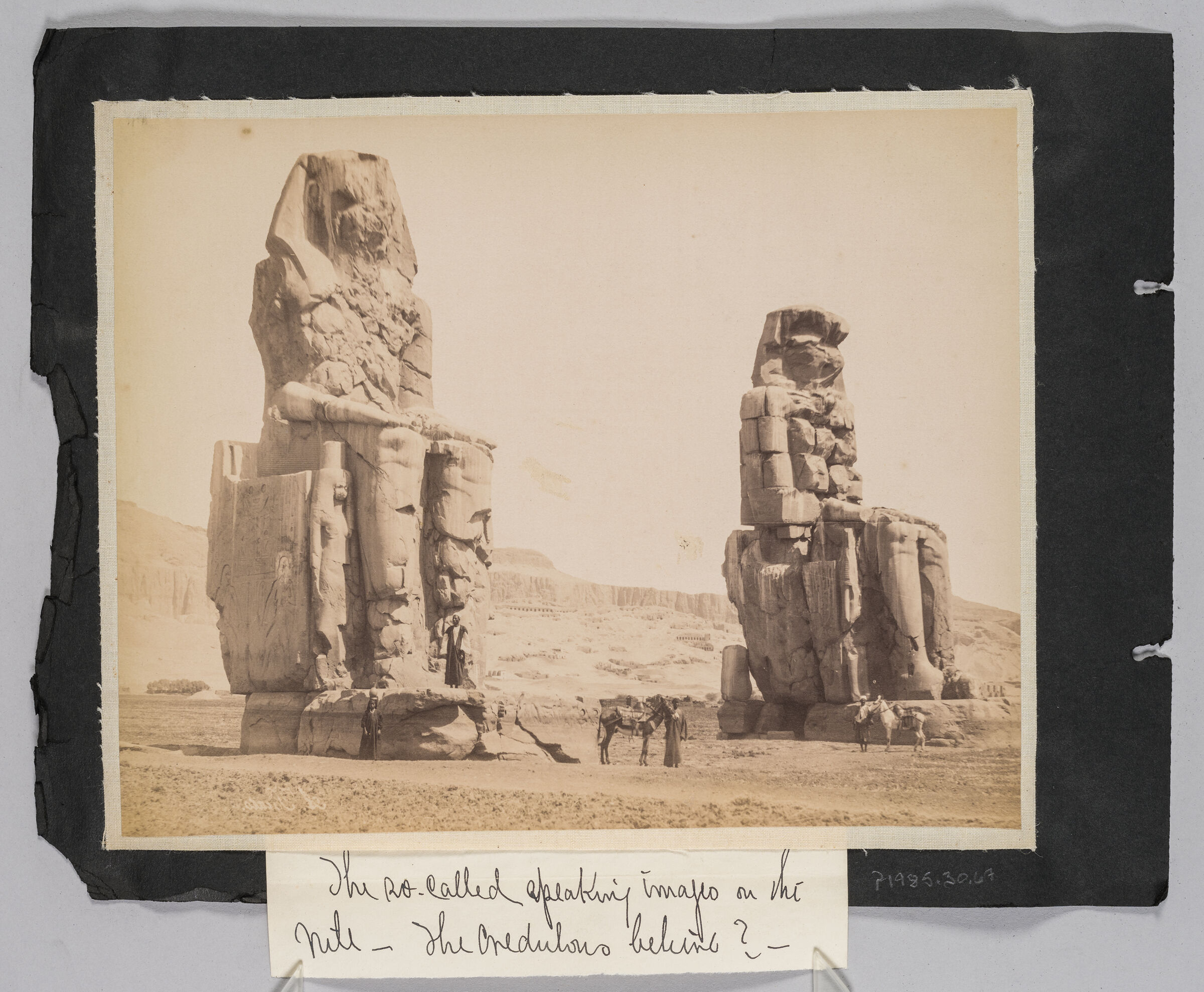 Untitled (Speaking Statues On The Nile)