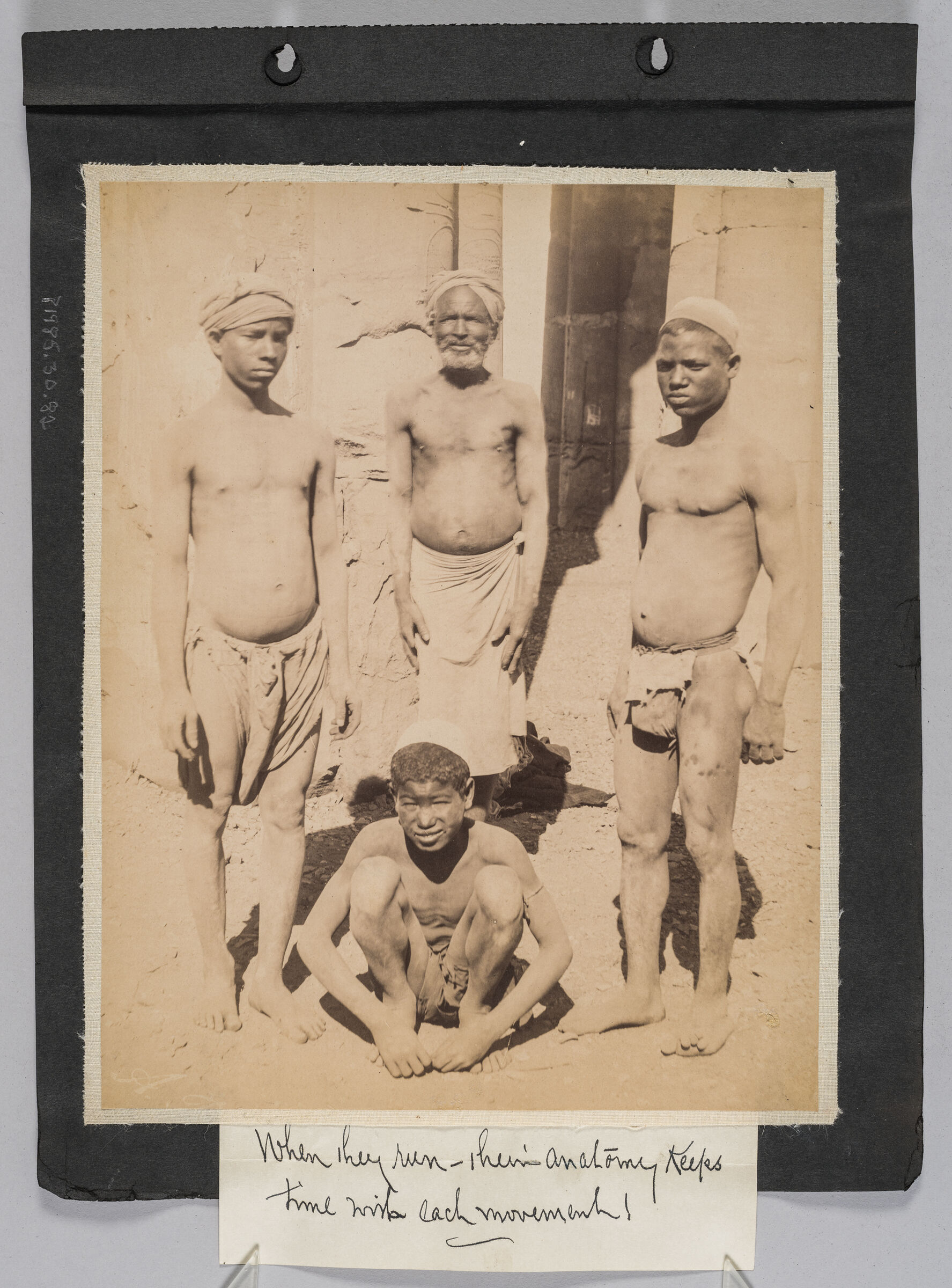 Untitled (Four Men Wearing Loincloths)