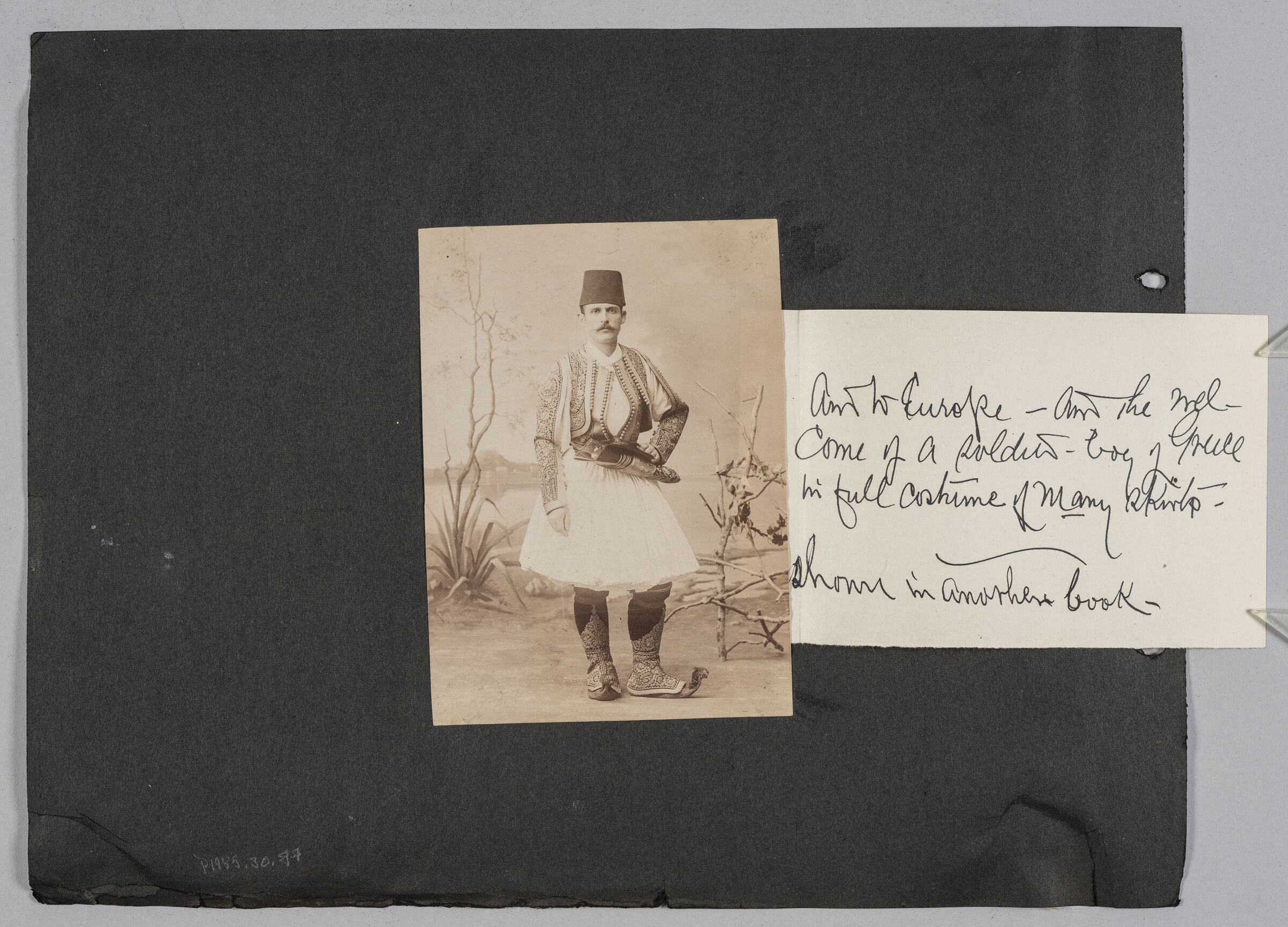 Untitled (Man In Military Uniform)