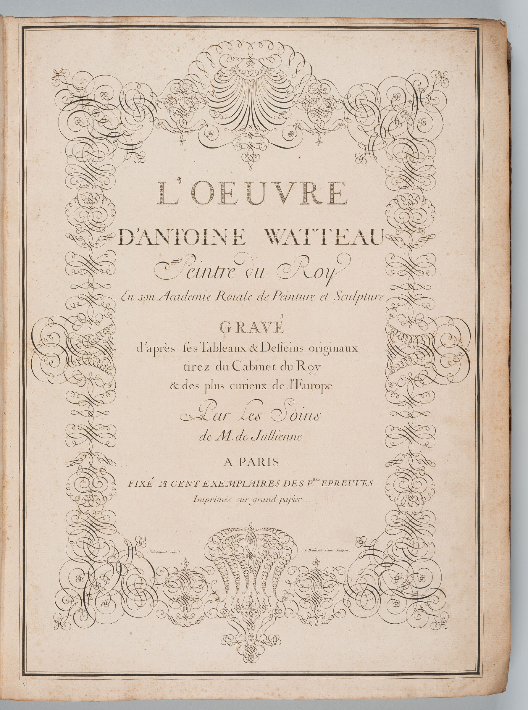 Title, L'oeuvre D'antoine Watteau, Peintre Du Roy