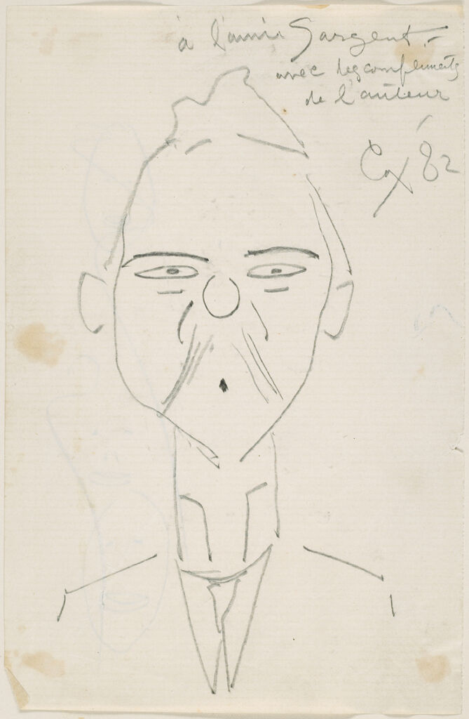 Caricature Of John Singer Sargent