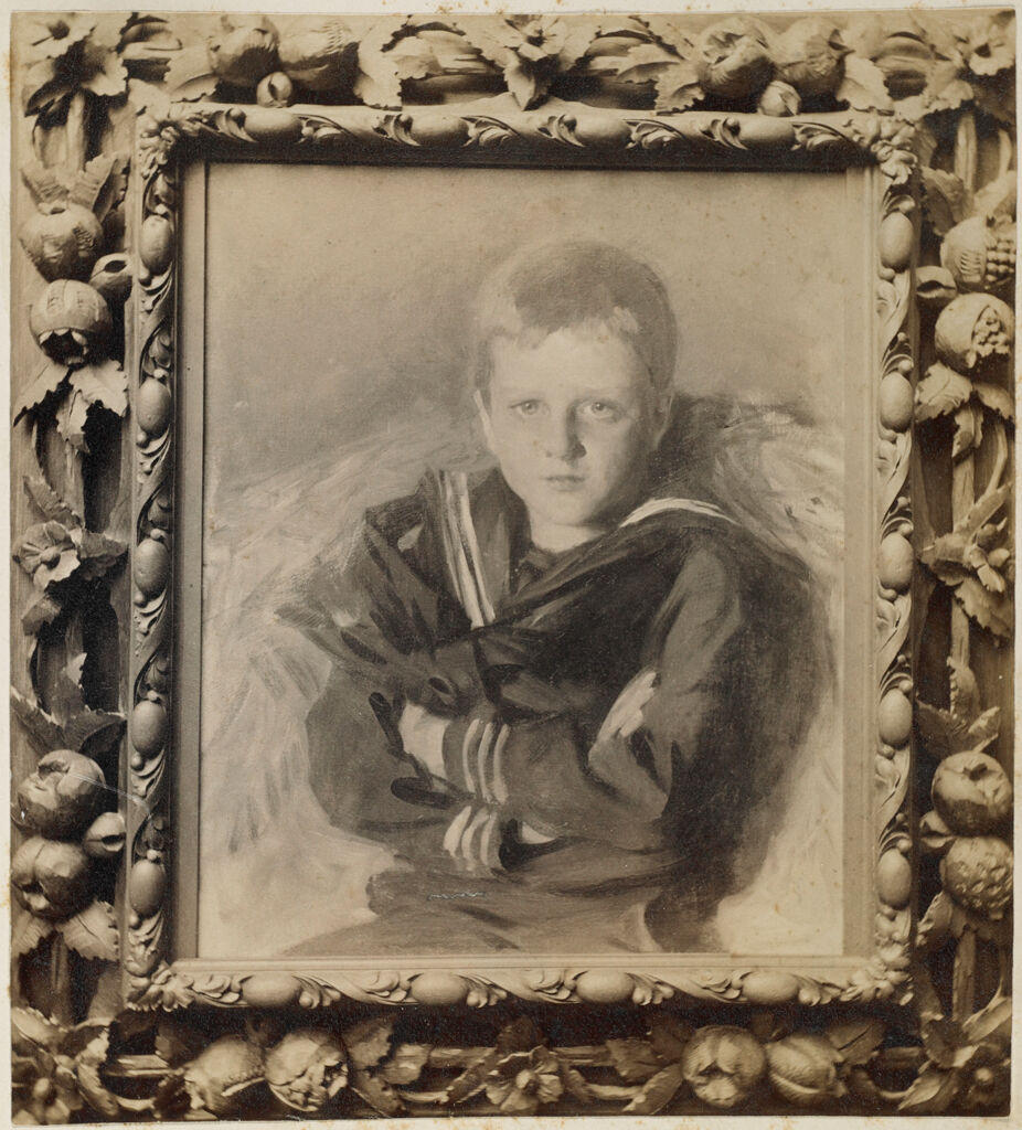 Photograph Of The Portrait Of Caspar Goodrich
