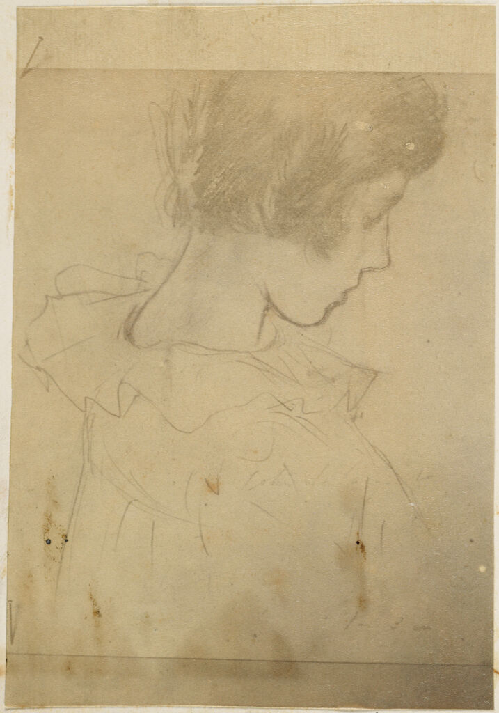 Photograph Of Study Of Polly Barnard For 