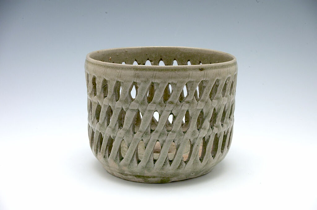 Simulated Woven Basket