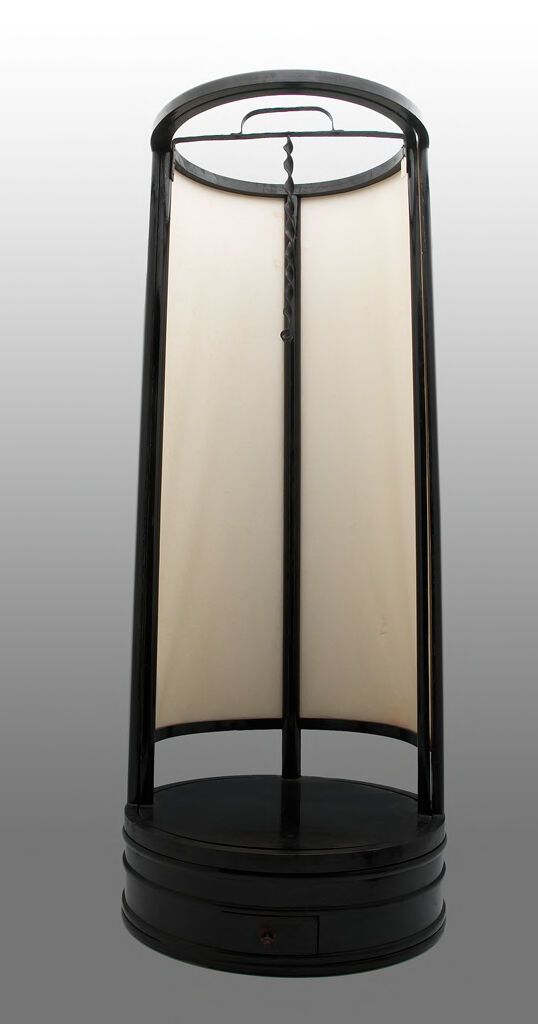 Stand With Rotating Shade For Andon Lamp